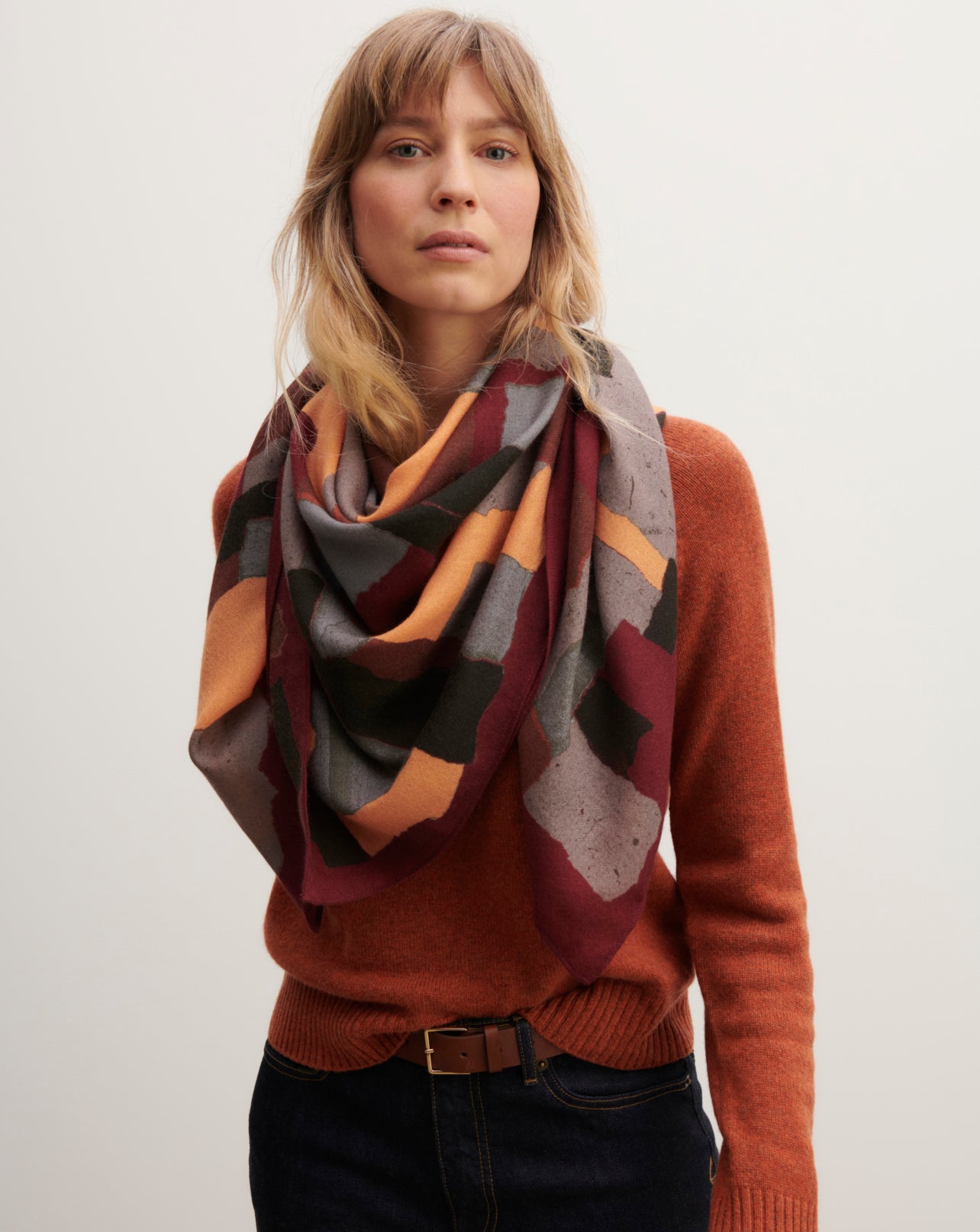 Soldes Cachemire Pull Bompard Femme Solde Scarf Bompard Soldes