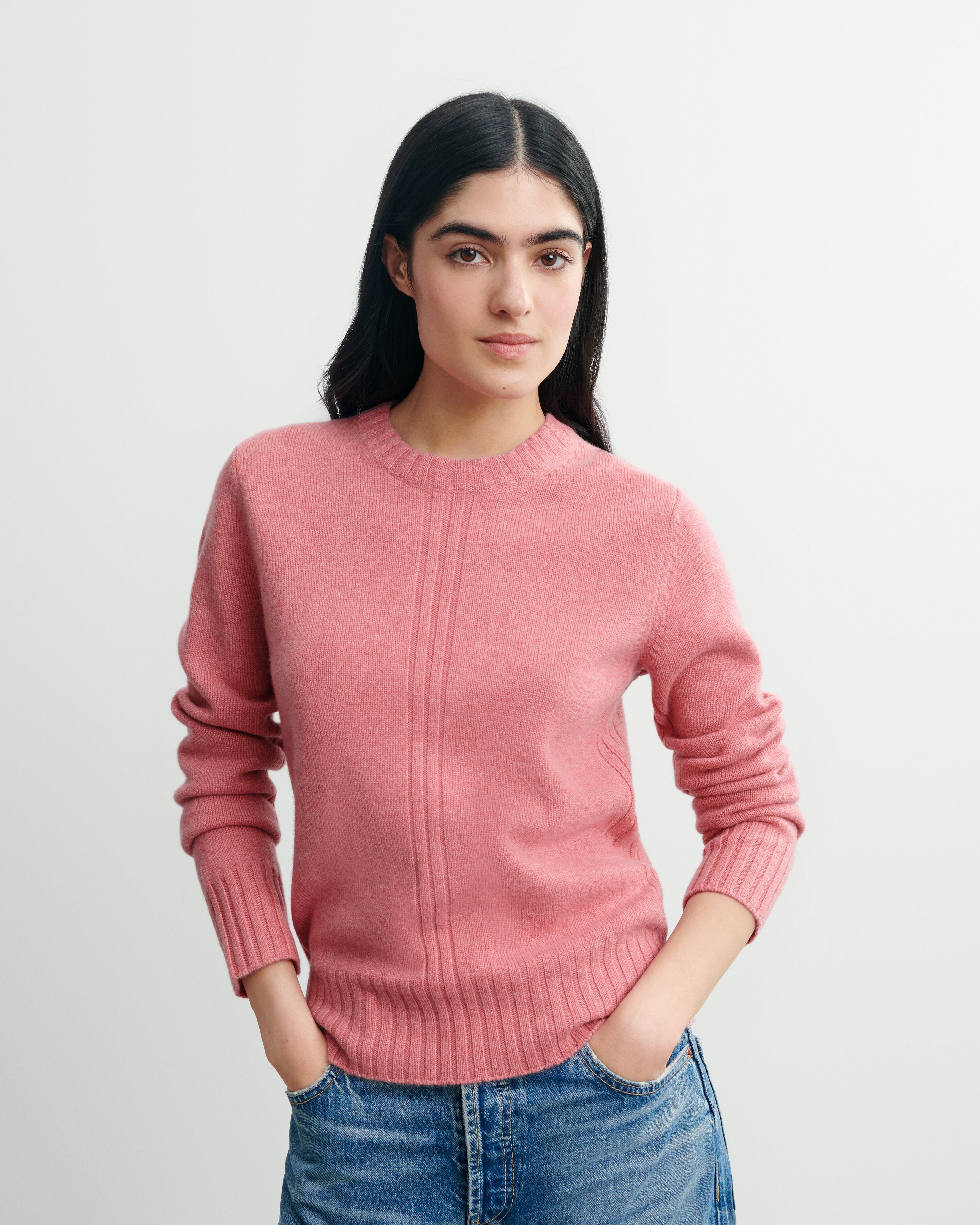 Pull Fille I Pinco Pallino – Coton Cachemire – Taille 10 – Manches Cloche – Rose – Occasion Très Bon état