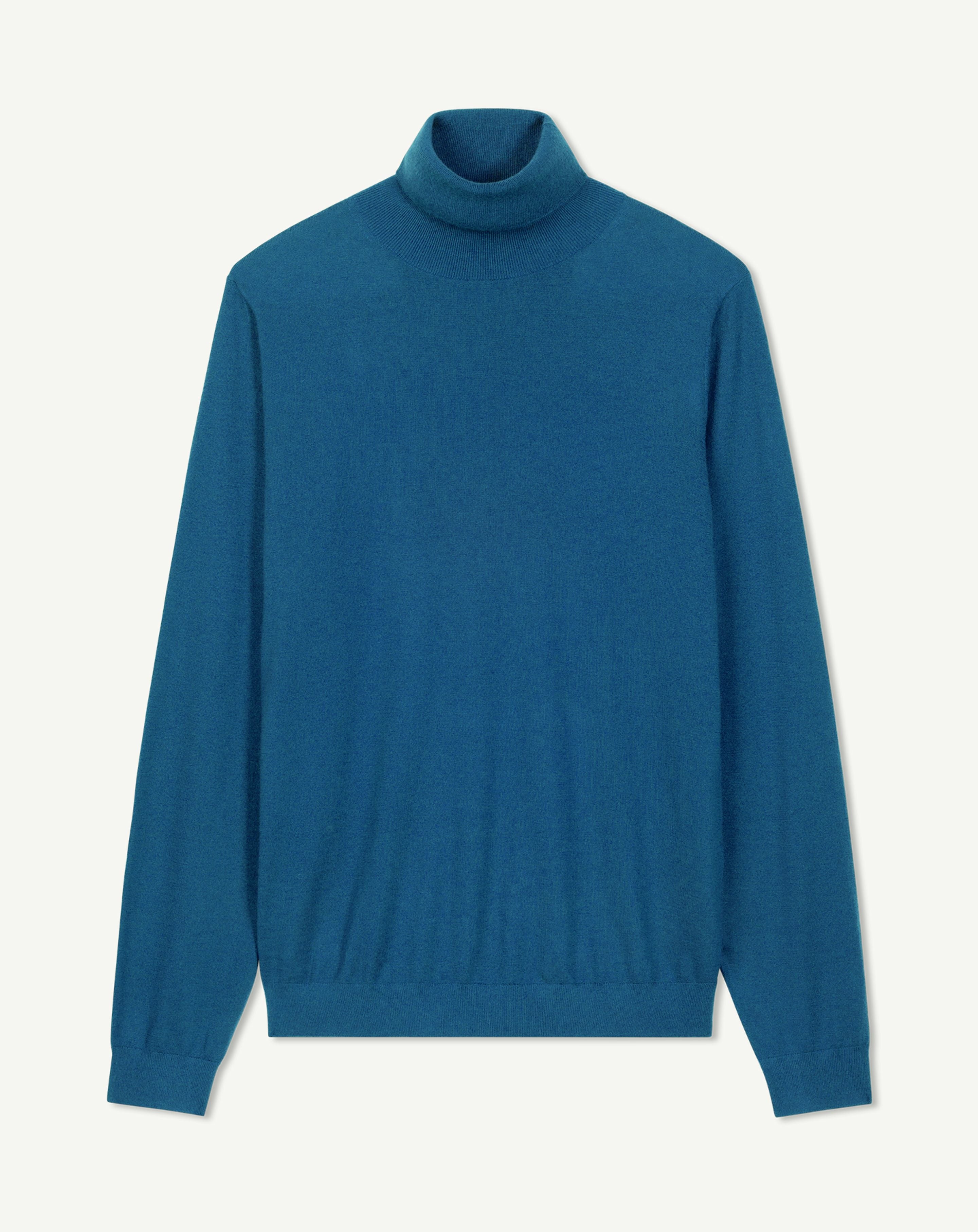 Pimkie Pull Bleu Col RoulÃ© Pull Col Roulé Pull Femme Bleu Petrole