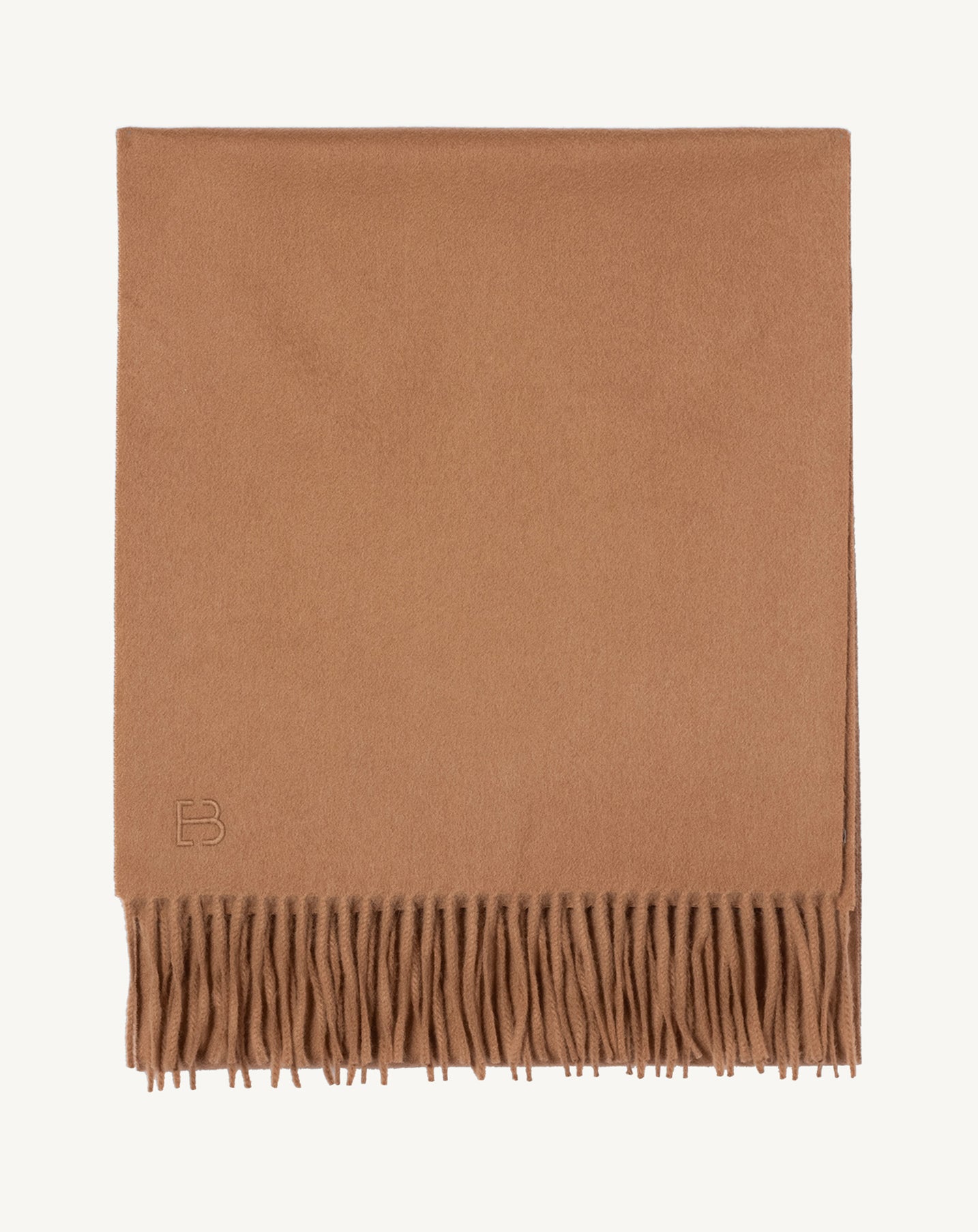 Echarpe classique EB en Cachemire Femme vicuna Eric Bompard