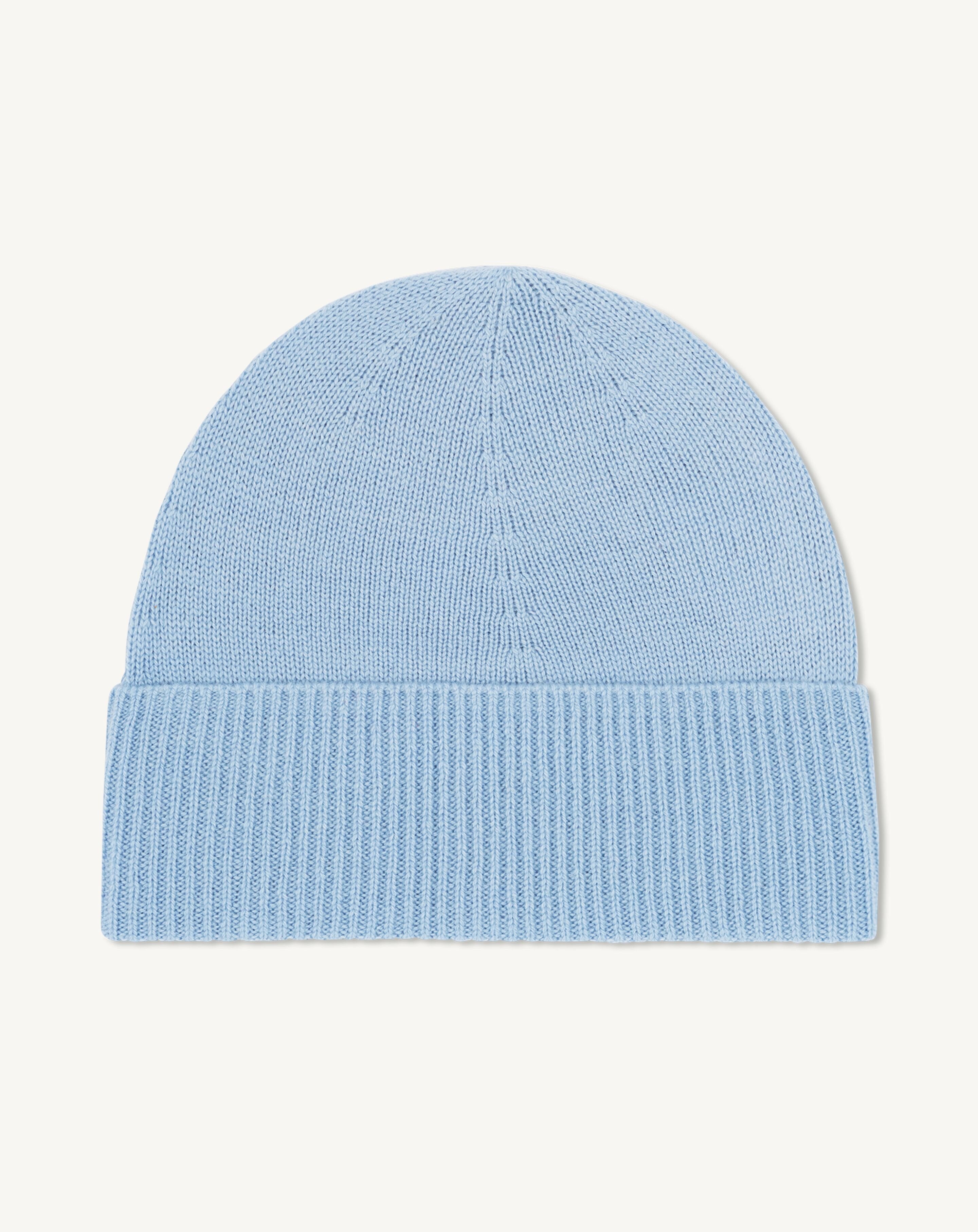 Bonnet classique en Cachemire Mixte bleu concorde Eric Bompard