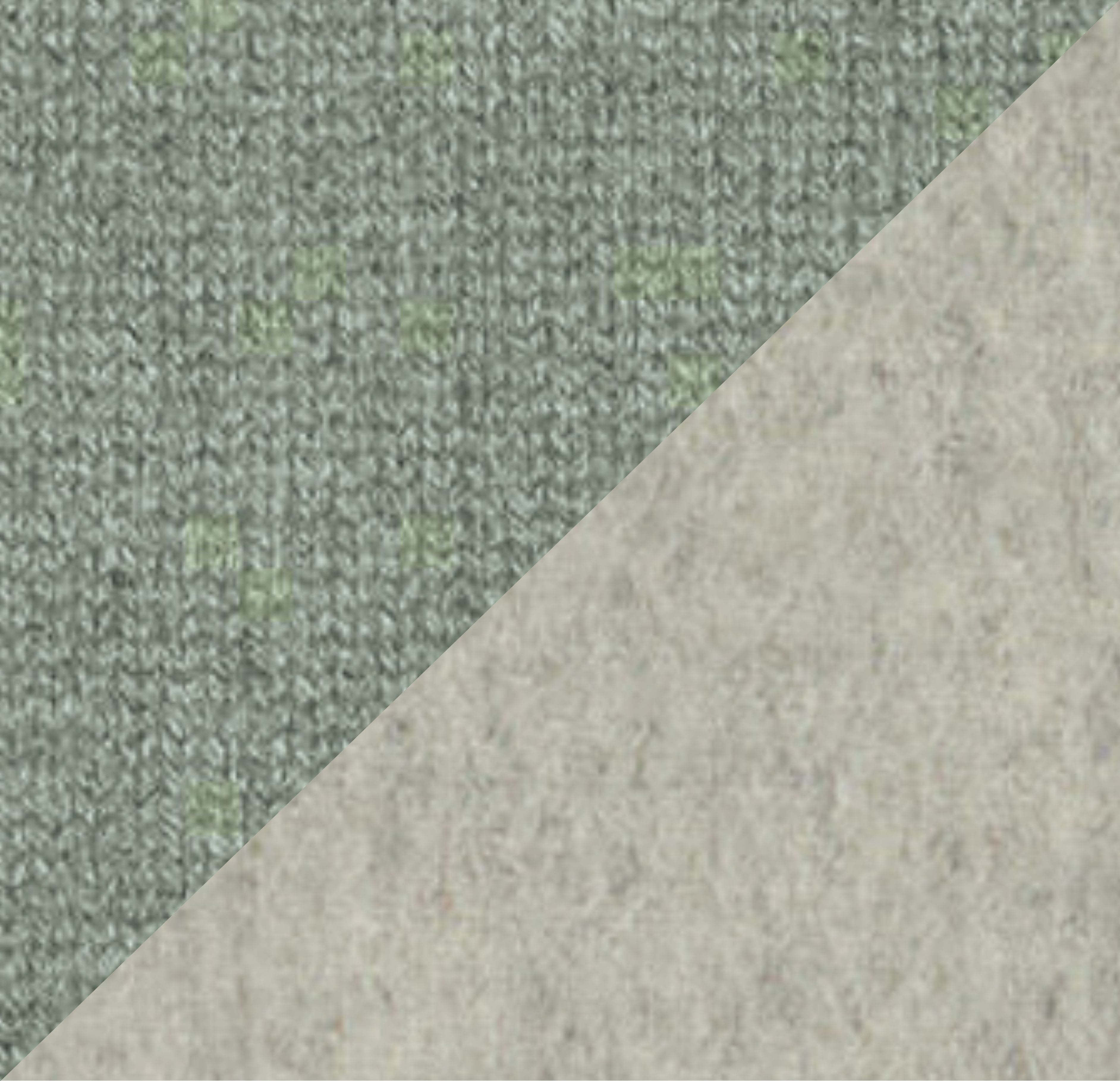 Vert de gris/gris argente