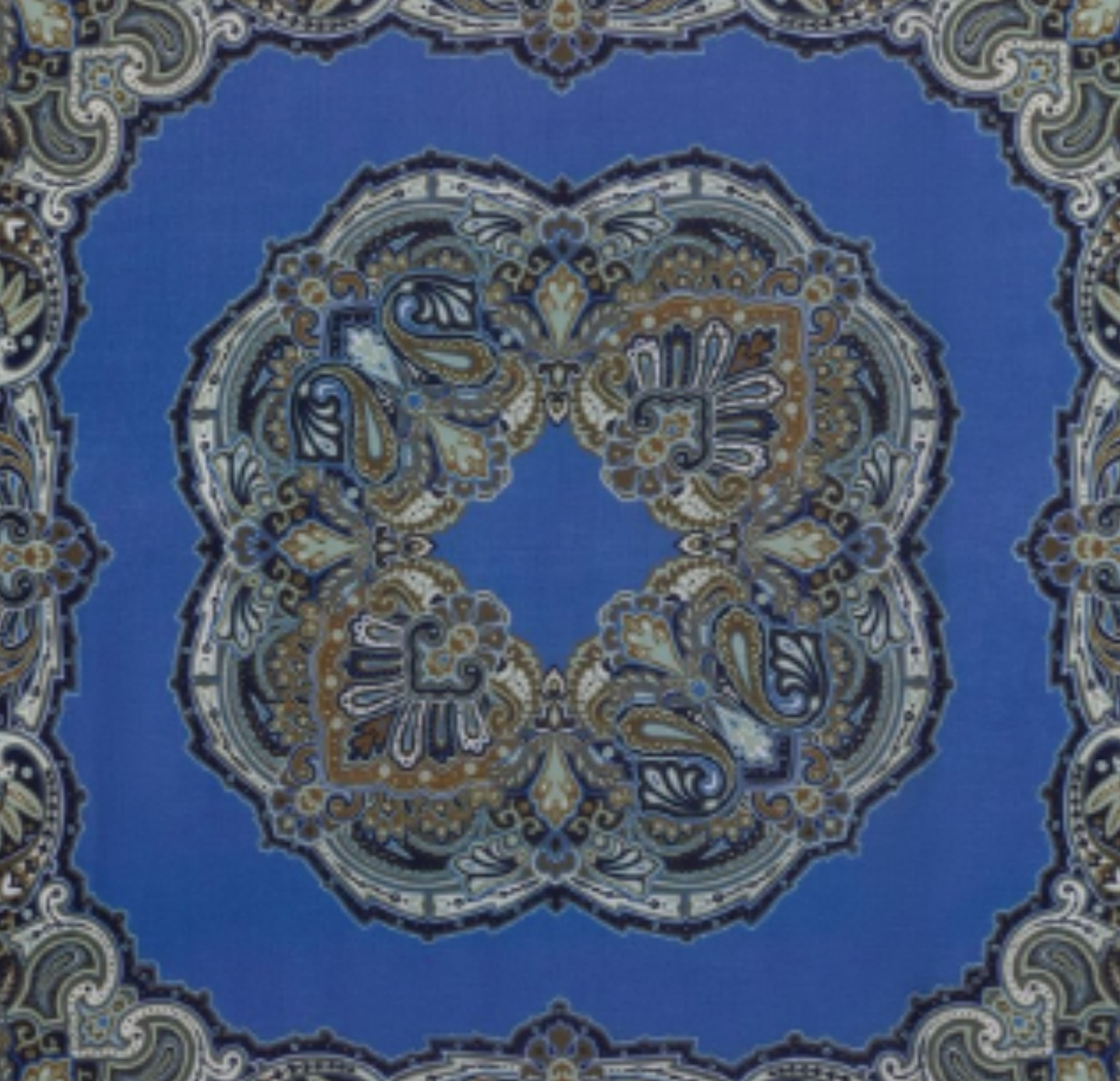 Bleu de delft/vert de gris