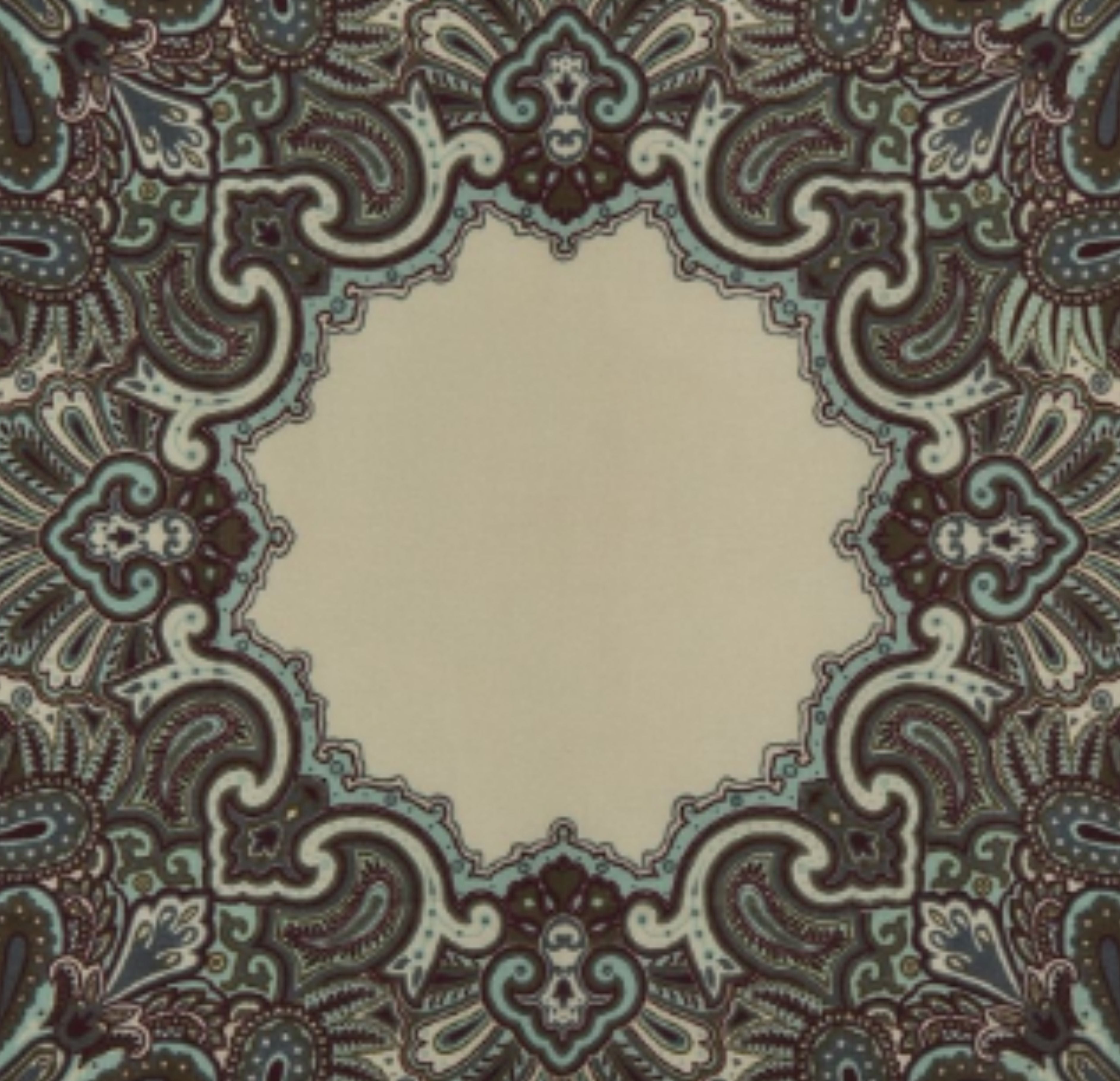 Avoine/vert de gris