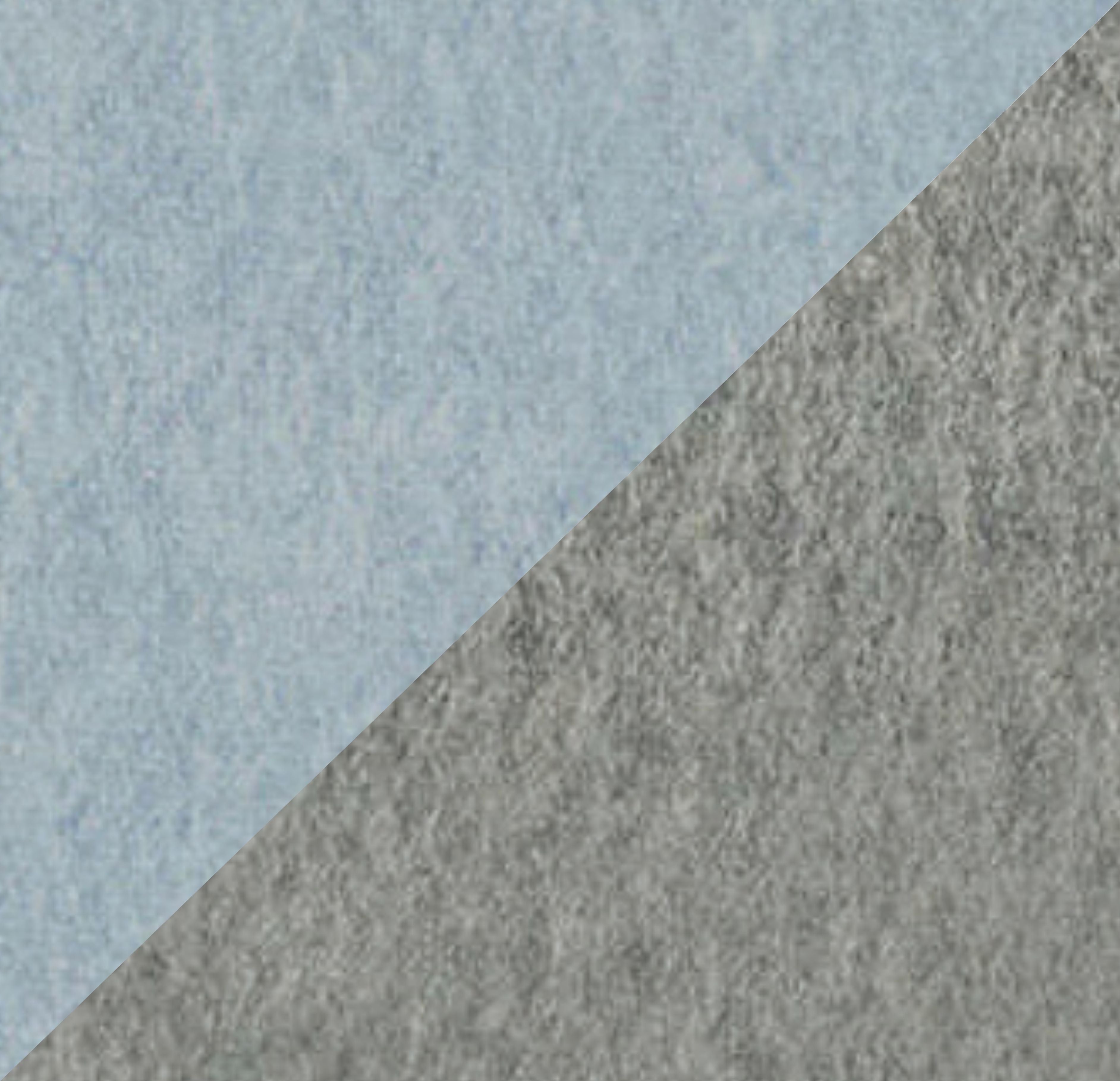 Bleu glacier/gris meteorite