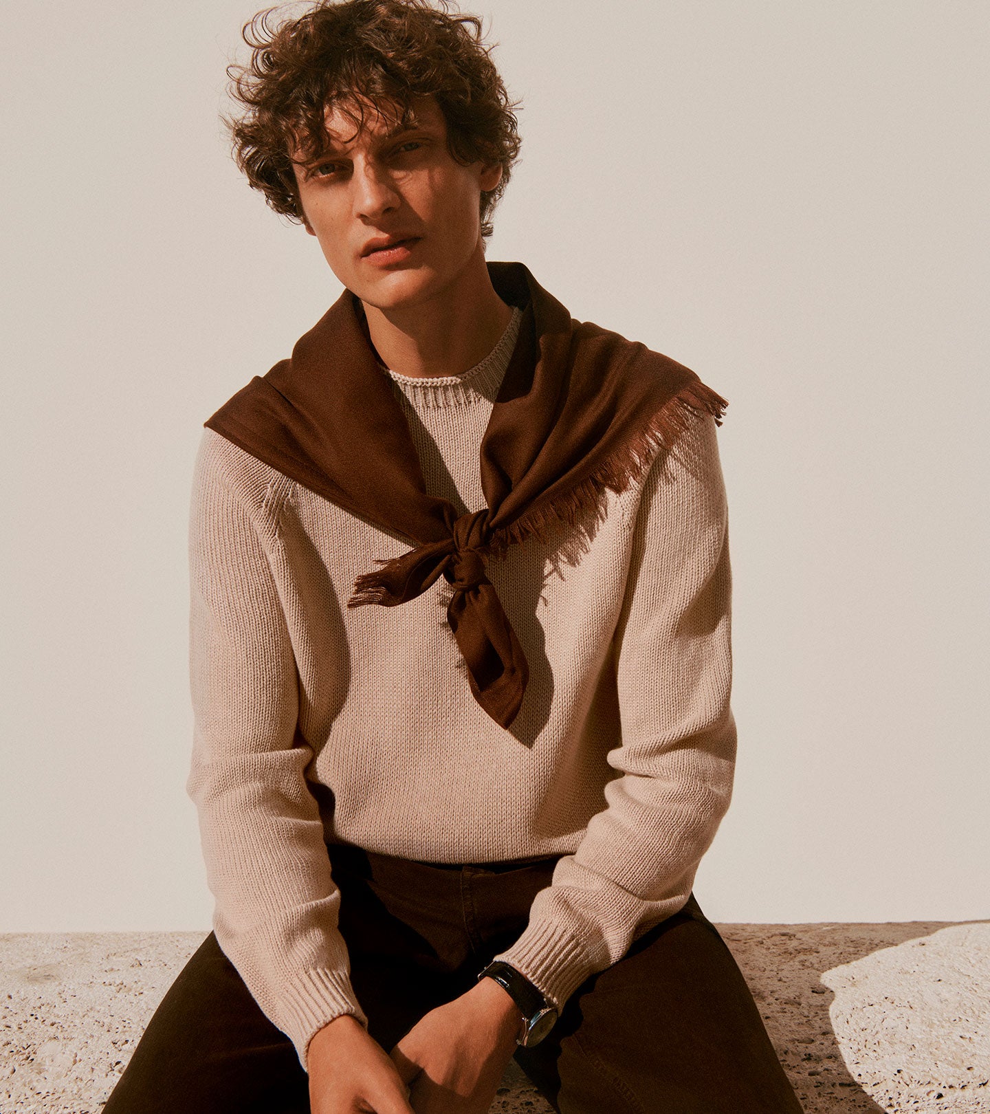 Accessoires cachemire homme