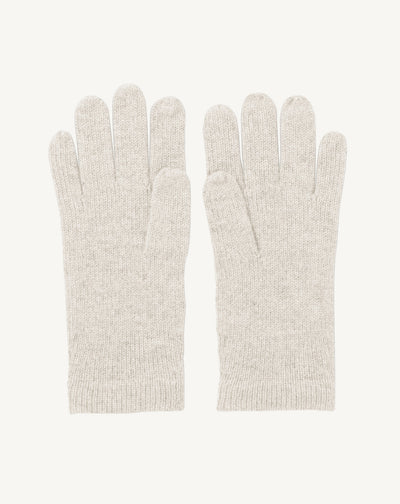 Gants femme-NATUREL-100% CACHEMIRE