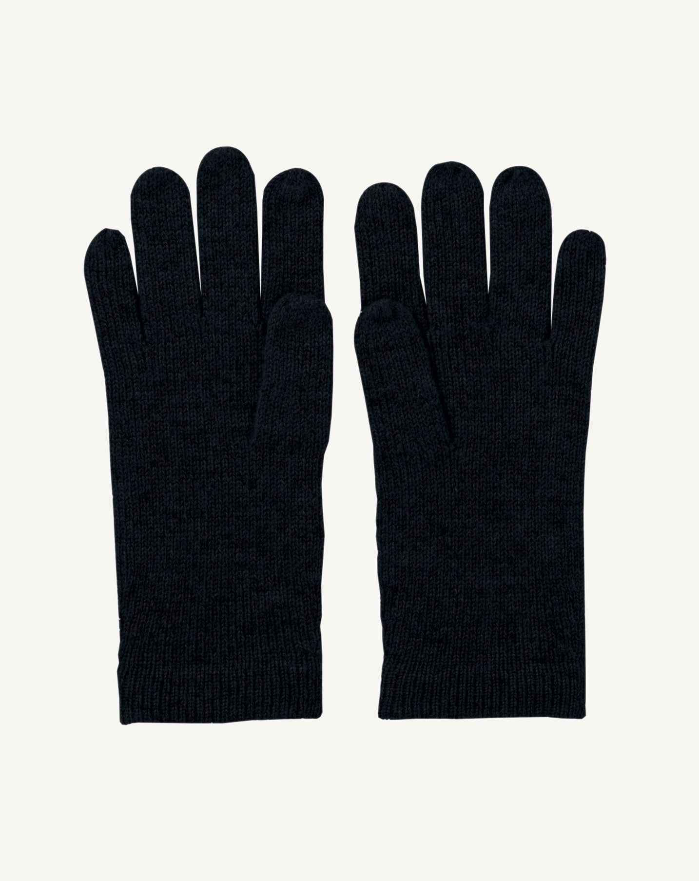 Gants femme-NOIR-100% CACHEMIRE