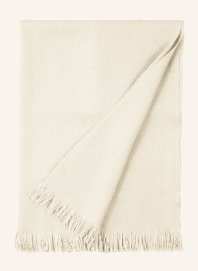 Maxi étole en voile-NATUREL-100% cachemire