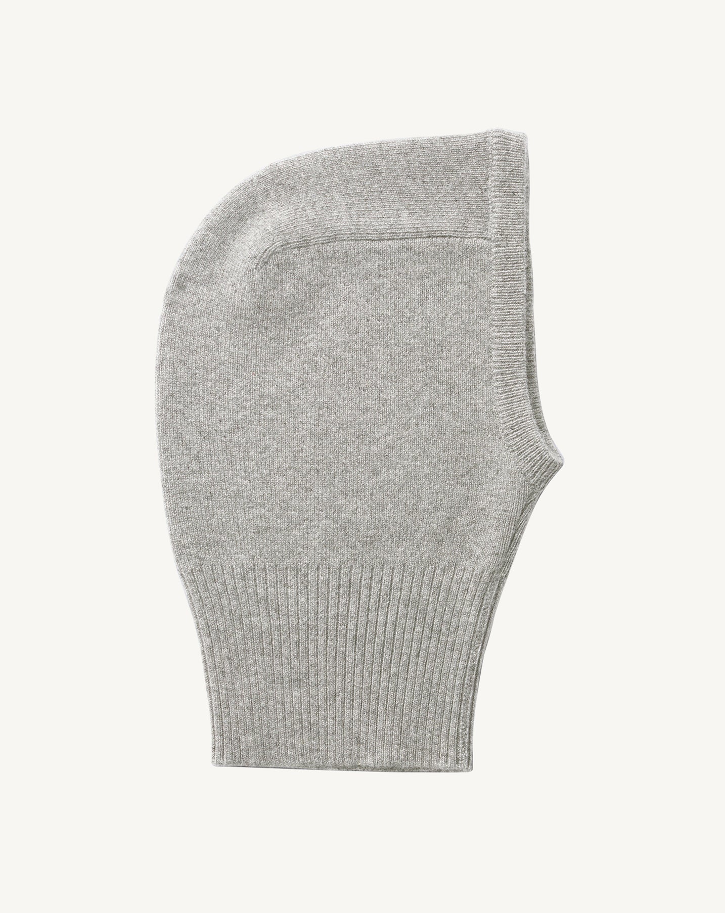 Cagoule enfant-GRIS ARGENTE-100% CACHEMIRE