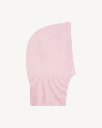 Cagoule enfant-ROSE QUARTZ-100% cachemire