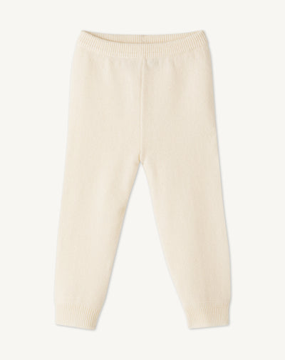 Pantalon bébé-NATUREL-100% cachemire