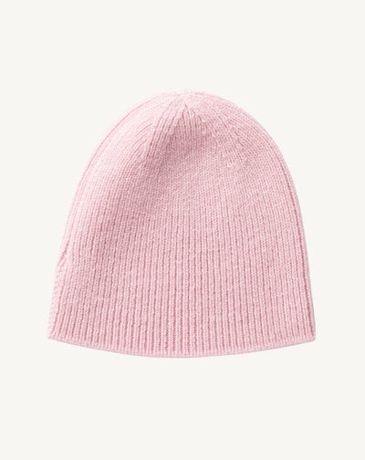 Bonnet naissance-CERISIER-100% CACHEMIRE
