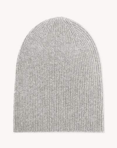 Bonnet enfant-GRIS ARGENTE-100% cachemire