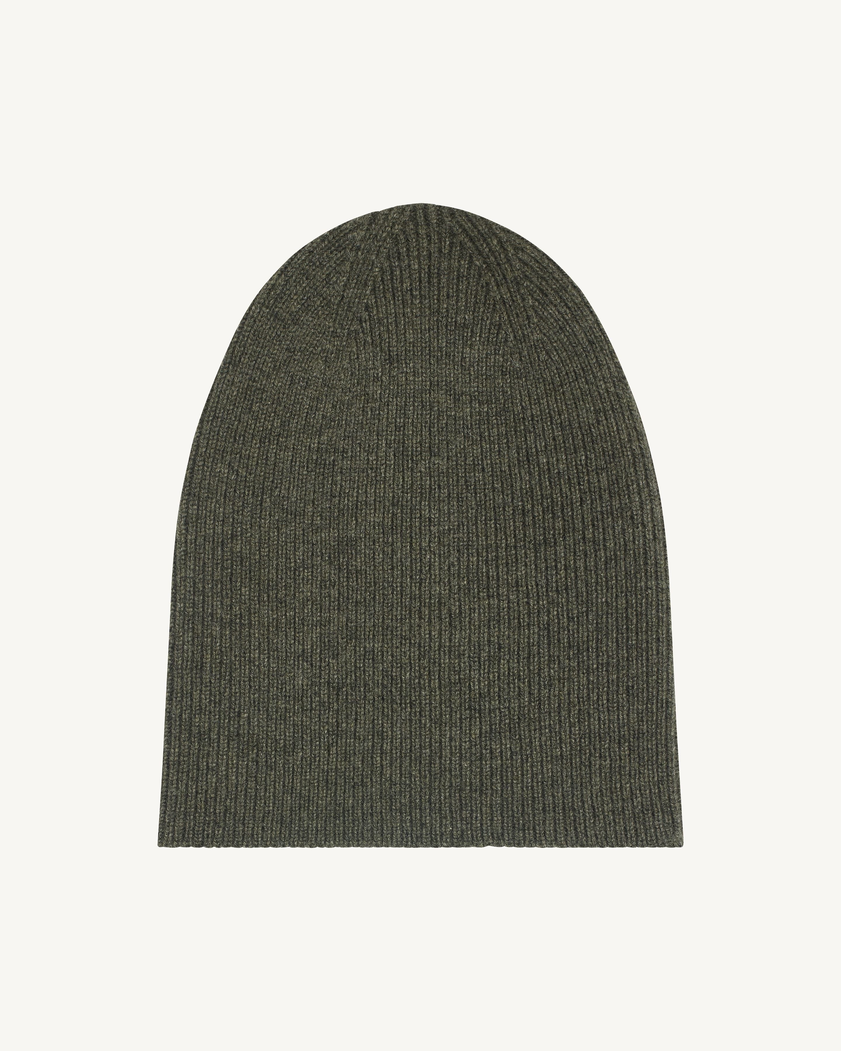 Bonnet enfant-KAKI OMBRE-100% cachemire