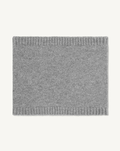 Tour de cou enfant-GRIS ARGENTE-100% cachemire