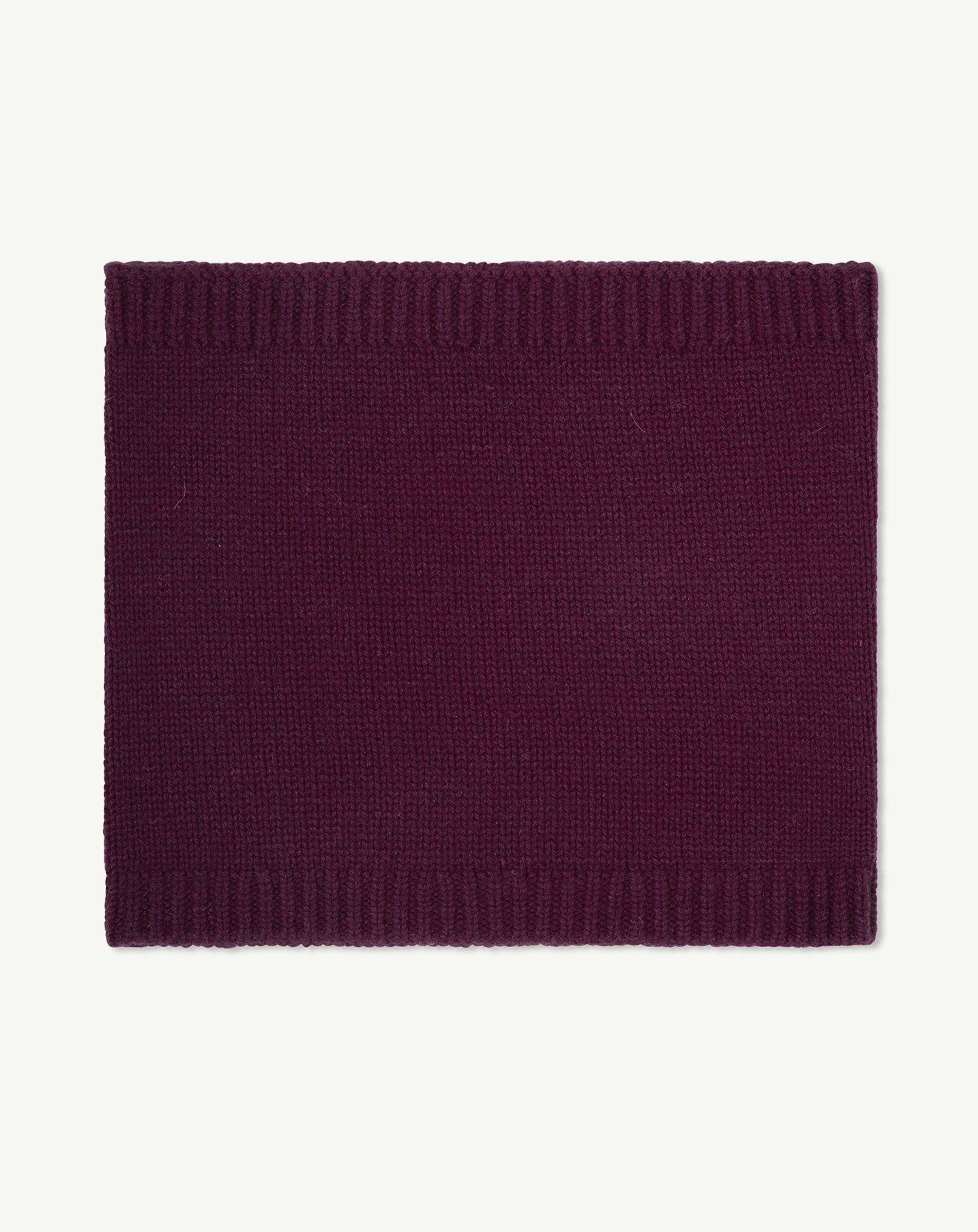 Tour de cou enfant-PRUNE DAMAS-100% cachemire