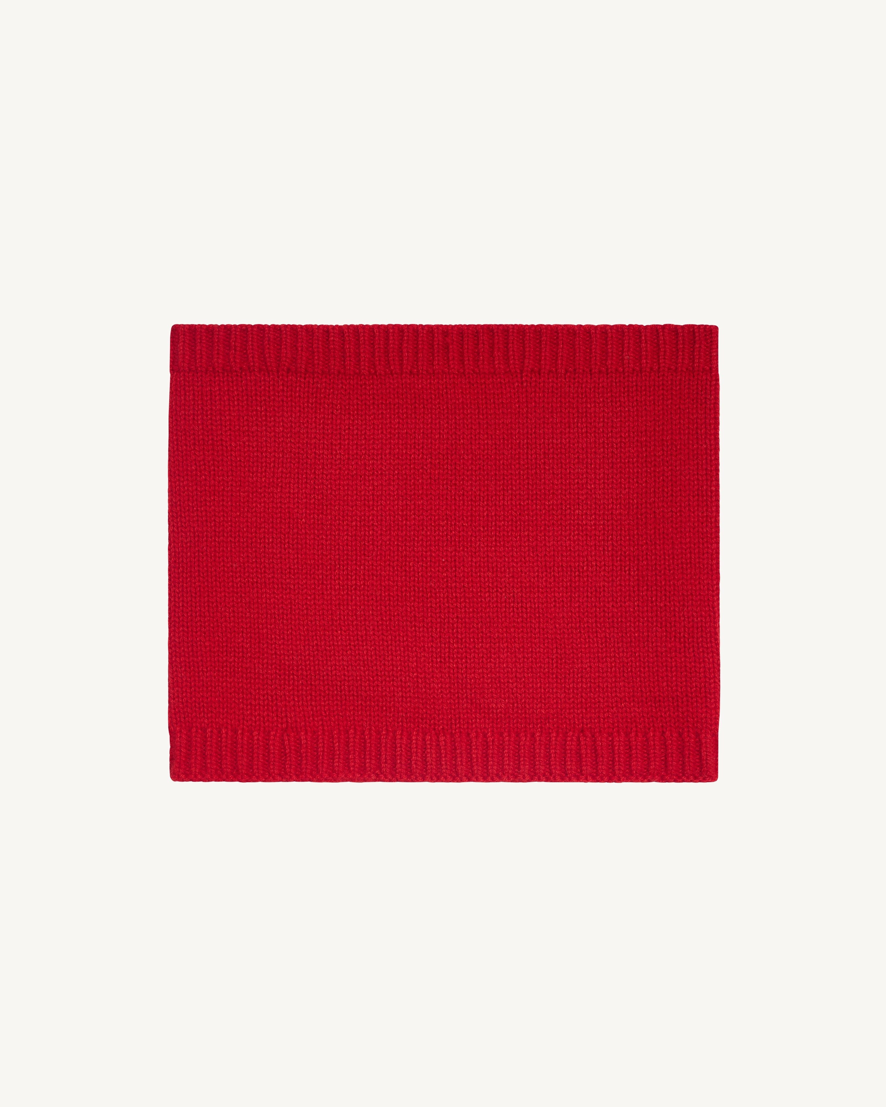 Tour de cou enfant-ROUGE QUARANTE-100% cachemire