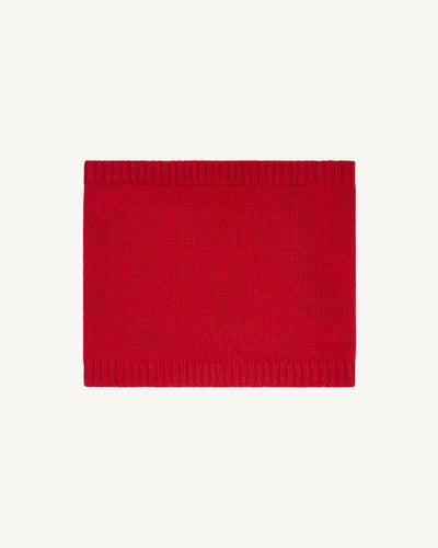 Tour de cou enfant-ROUGE QUARANTE-100% cachemire