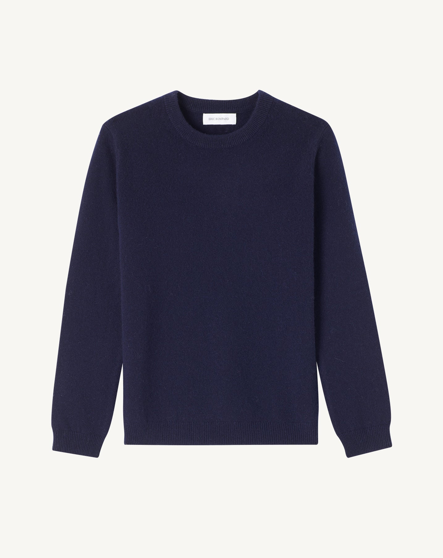 Pull col rond enfant-MARINE-100% CACHEMIRE
