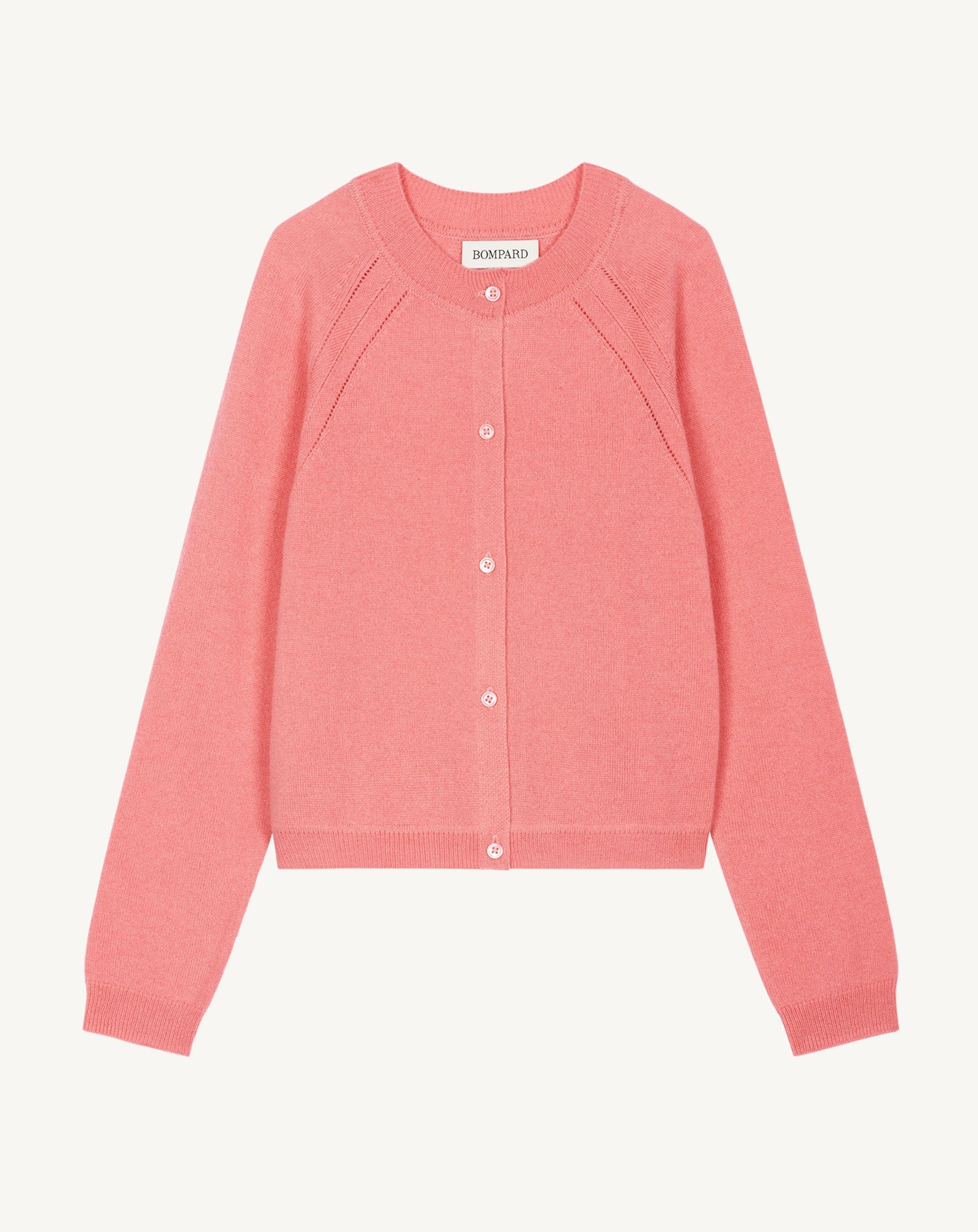 Cardigan enfant -ROSE MOCHI-50% cachemire 50% laine