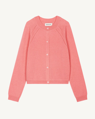 Cardigan enfant -ROSE MOCHI-50% cachemire 50% laine