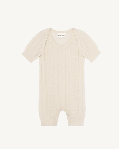 Combinaison guernesey bébé-NATUREL-85% pima coton 15% cachemire