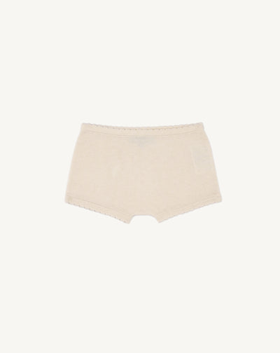 Bloomer bébé-NATUREL-85% pima coton 15% cachemire