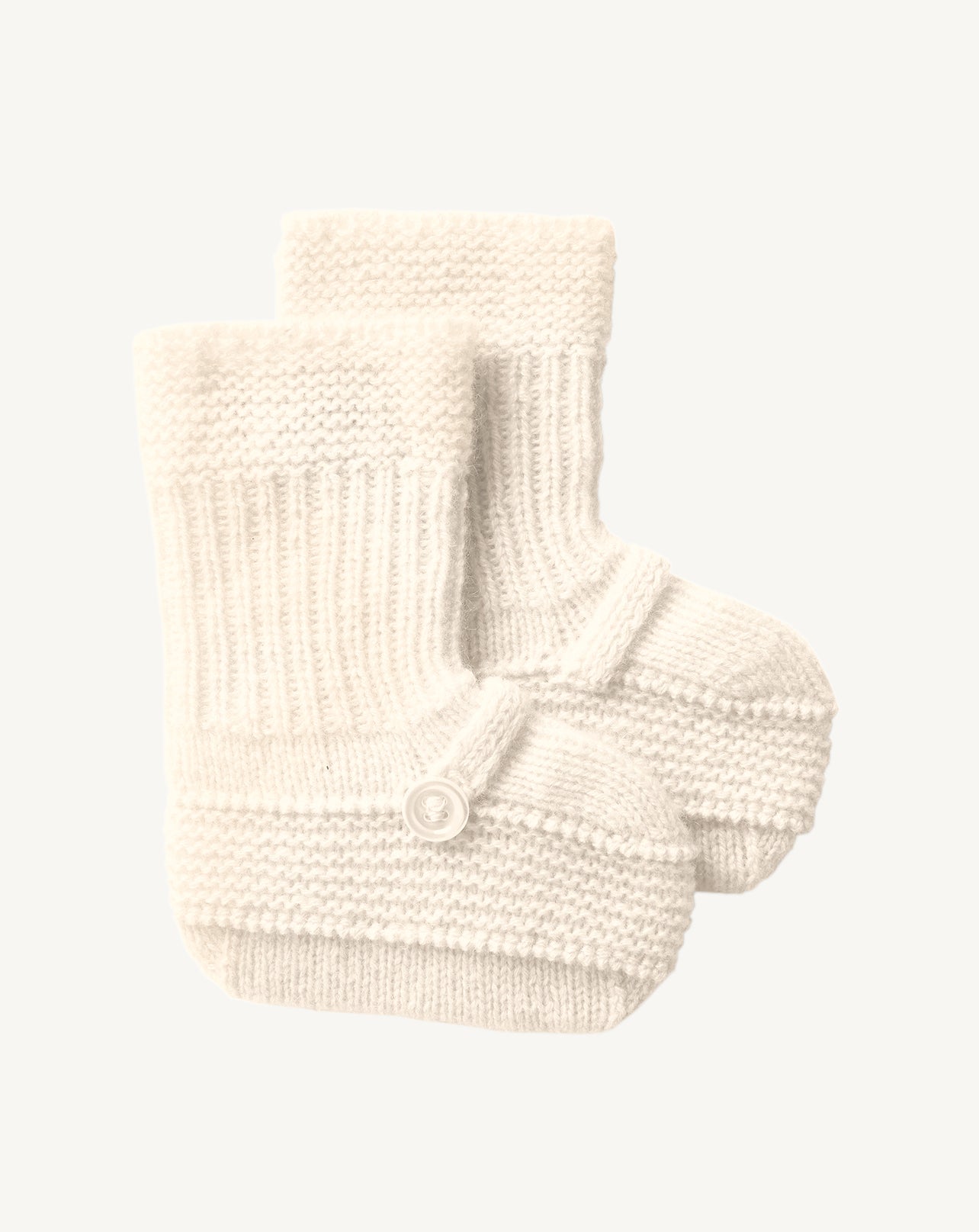 Chaussons bébé-NATUREL-100% cachemire