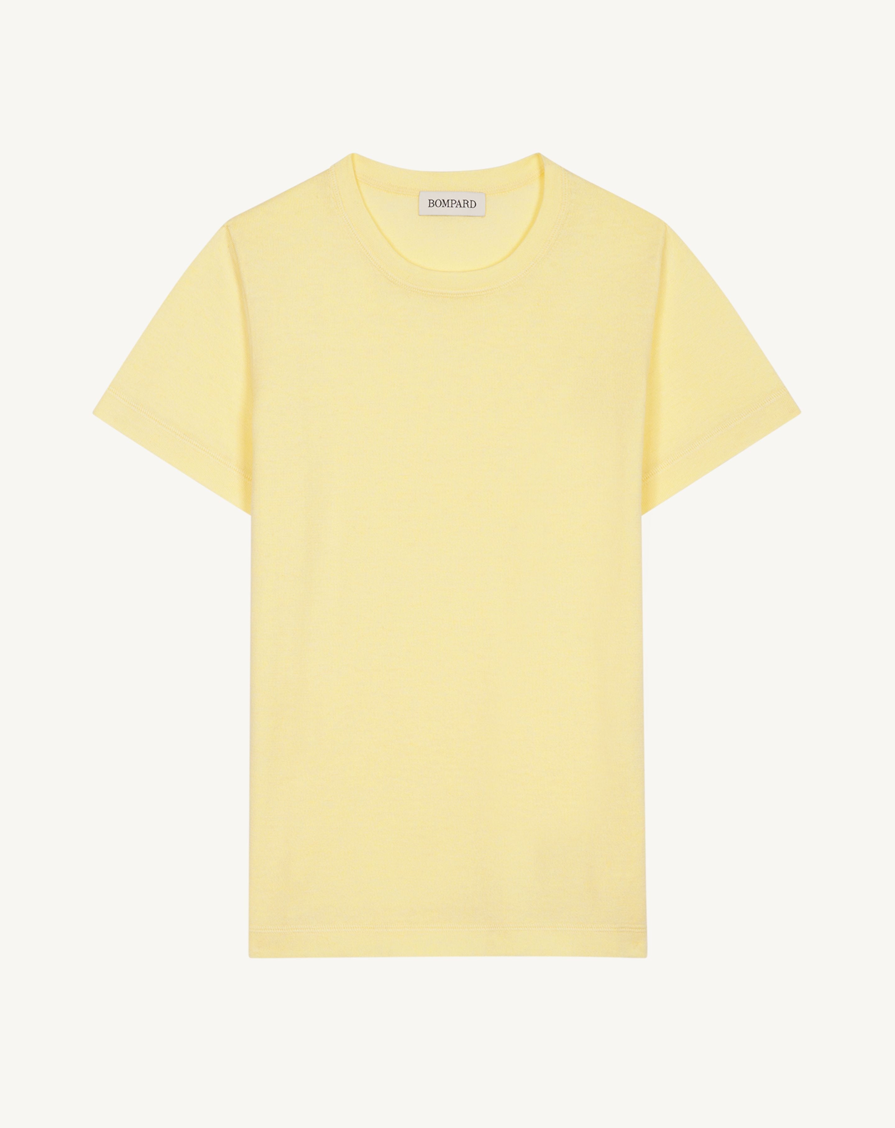 T-shirt enfant-ZESTE-85% pima coton 15% cachemire