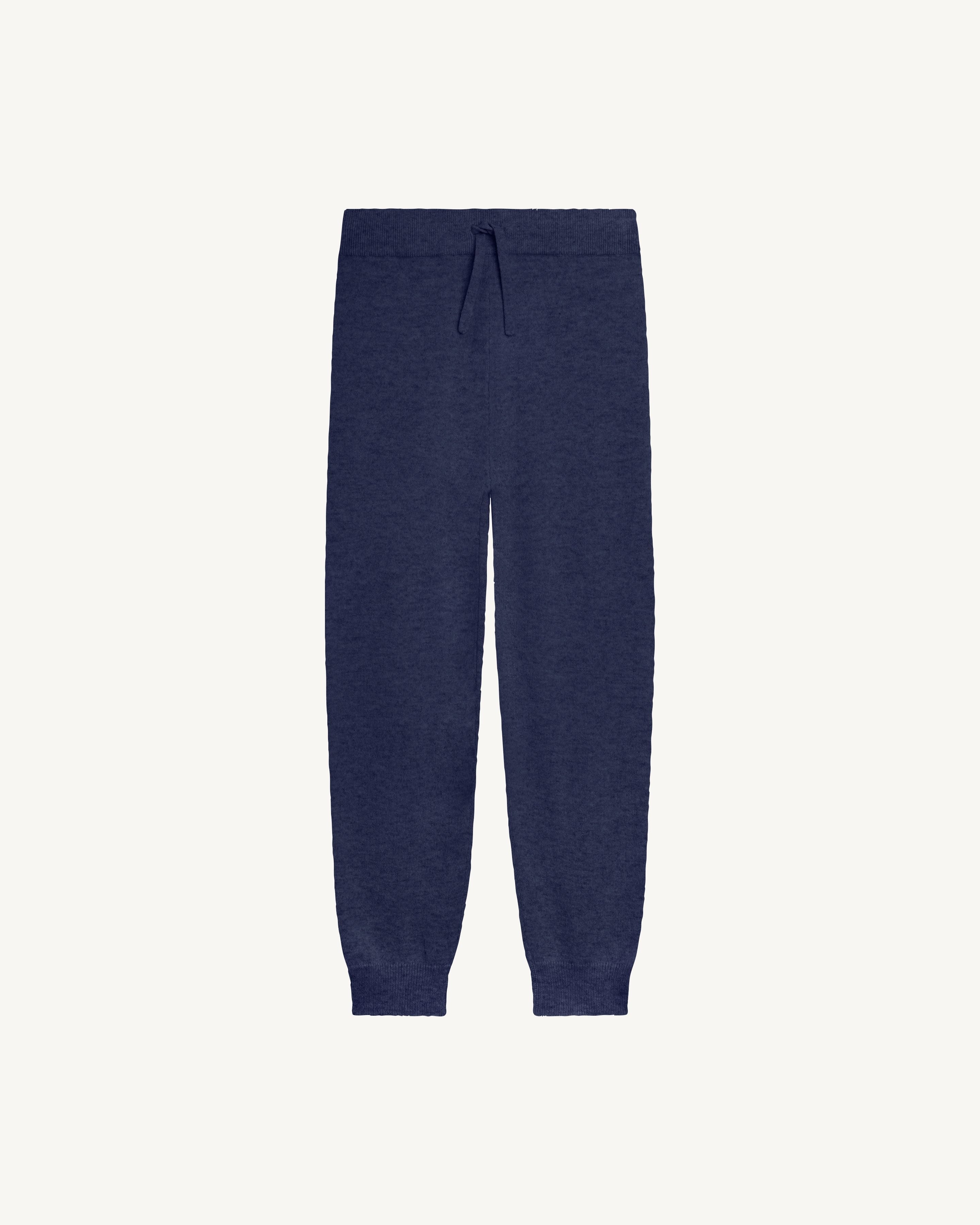 Jogging enfant-MARINE-100% cachemire