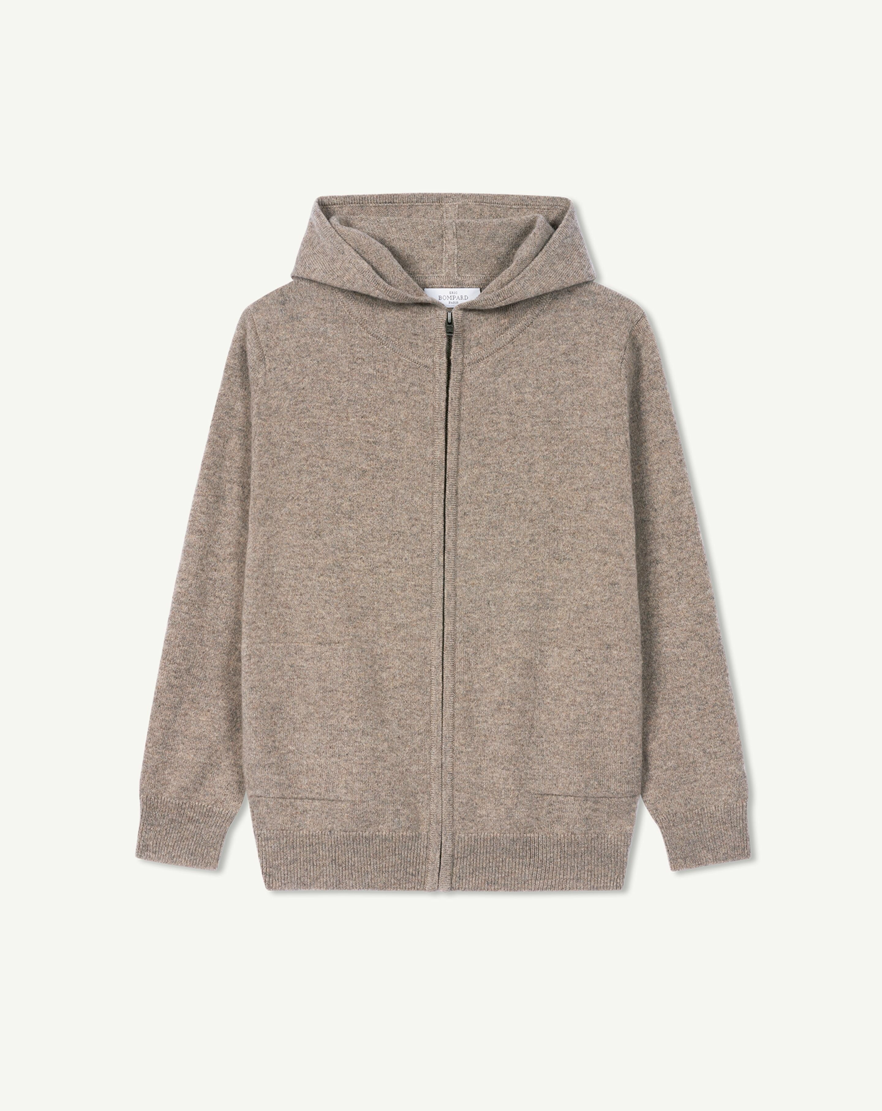 Hoodie enfant-MILLET-100% cachemire