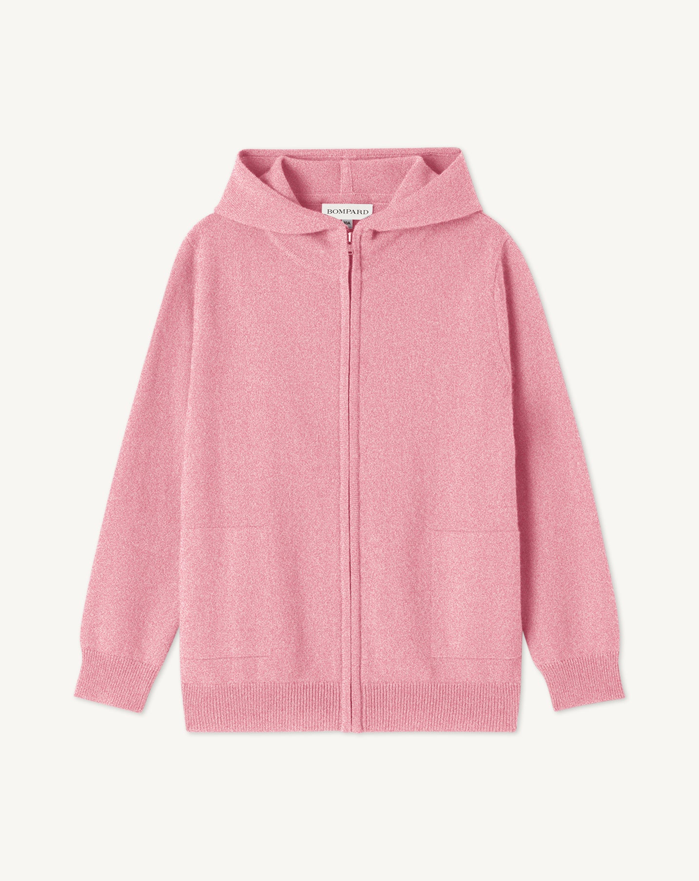 Hoodie enfant-ROSE RETRO-100% cachemire