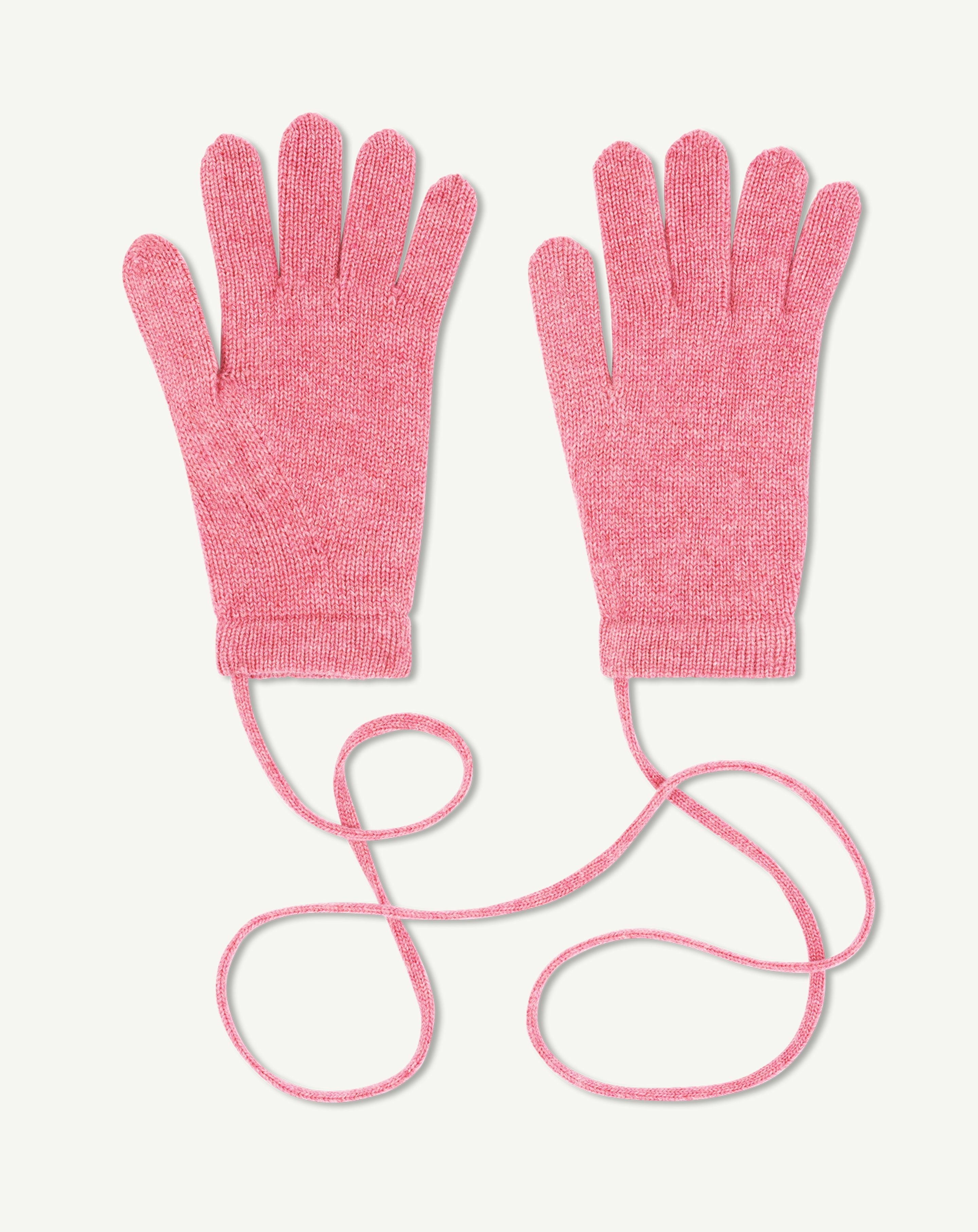 Gants enfant-ROSE CAMEO-100% cachemire