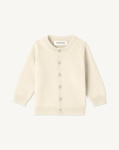 Cardigan bébé-NATUREL-100% cachemire