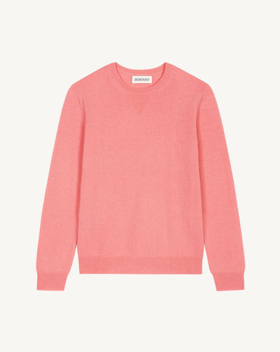 Sweat-shirt enfant-ROSE MOCHI-50% cachemire 50% laine