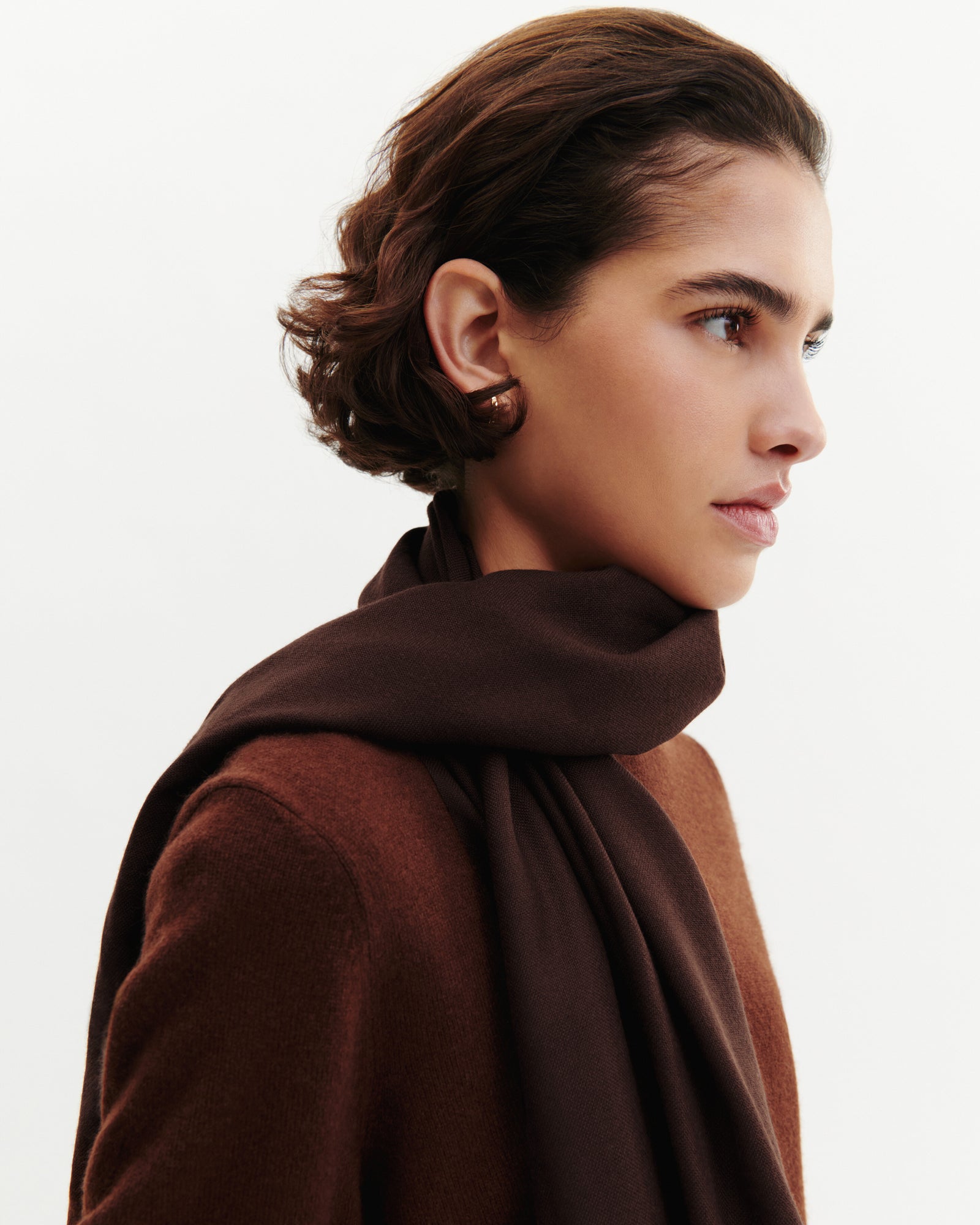 Etole en voile -CAFE-100% cachemire