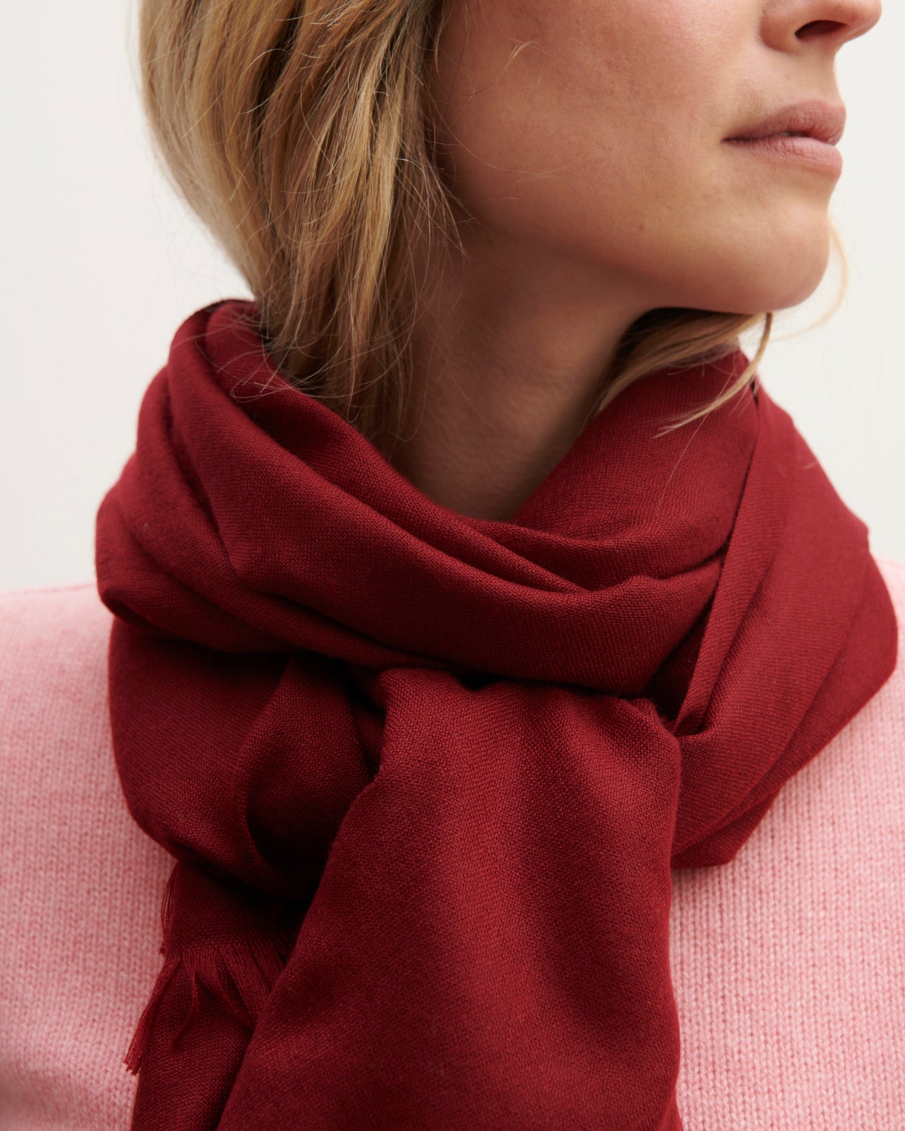 Voile stole in Cashmere Mix carmen | Eric Bompard