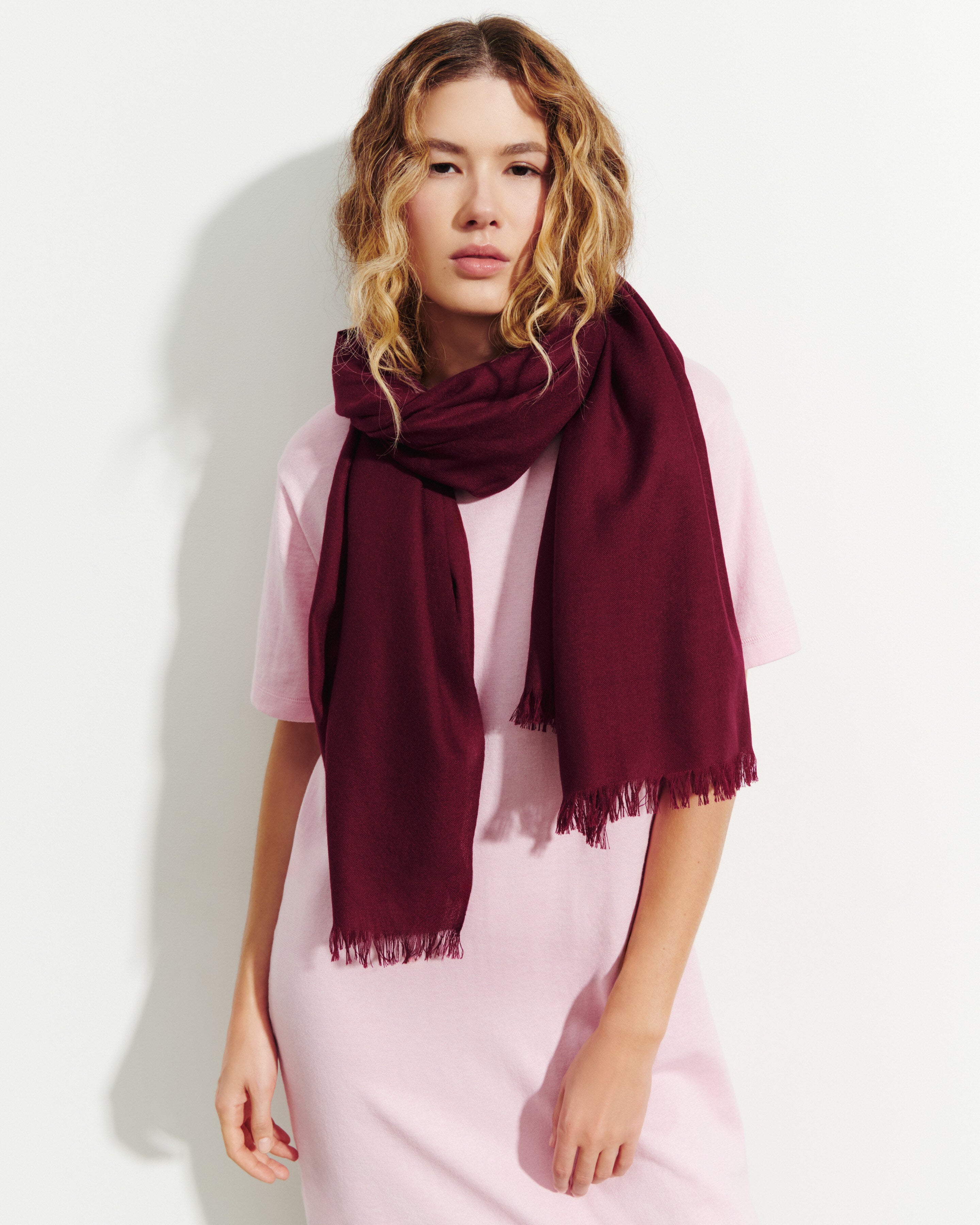 Etole en voile -OXALIS-100% cachemire