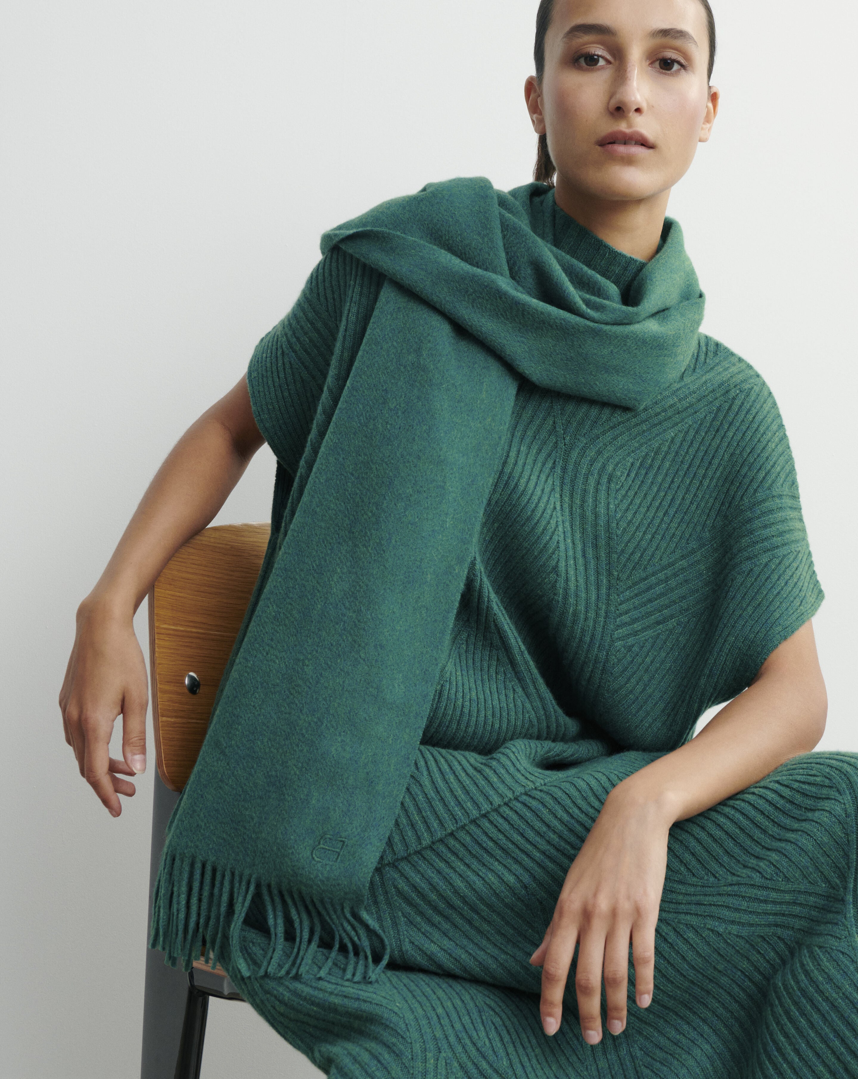 Echarpe classique EB-CEDRE-100% cachemire