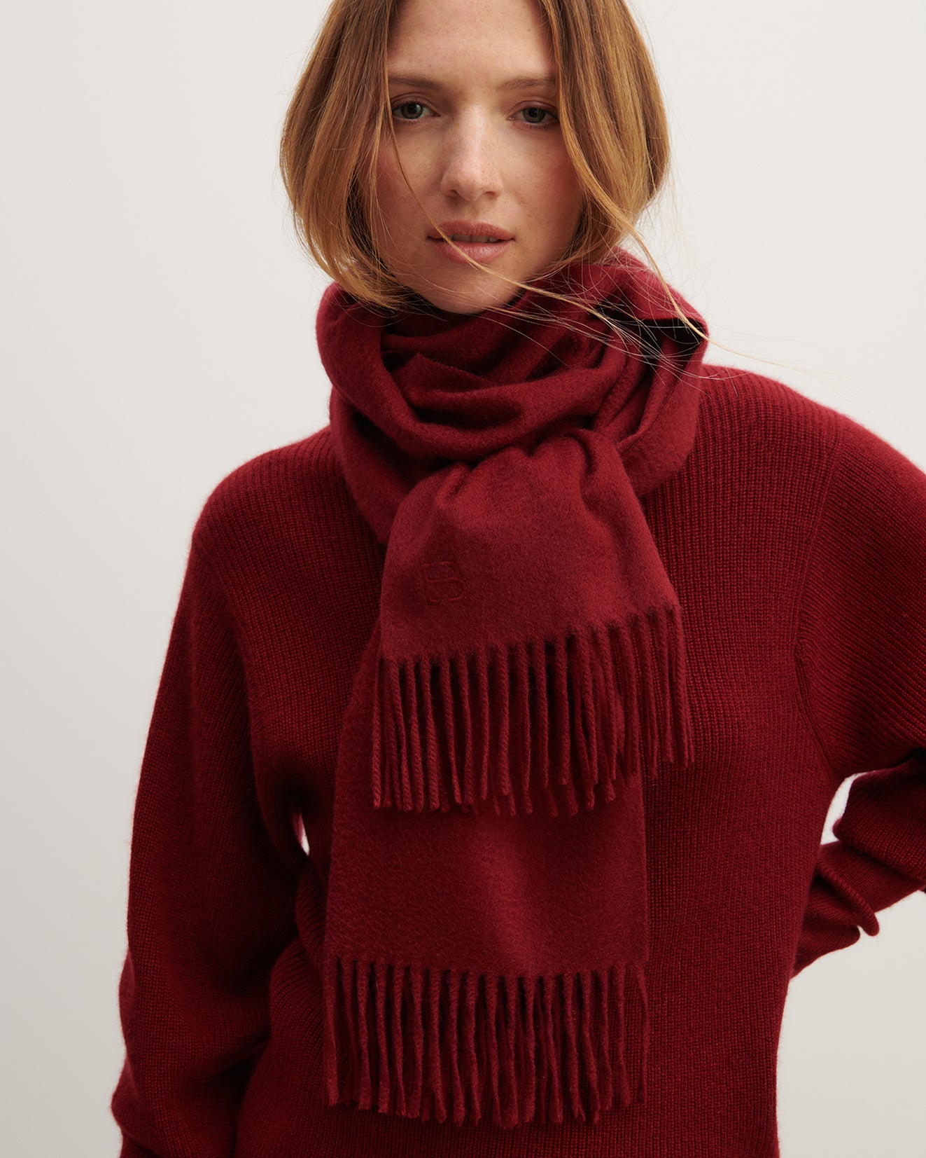 Echarpe classique EB-CARMEN-100% cachemire