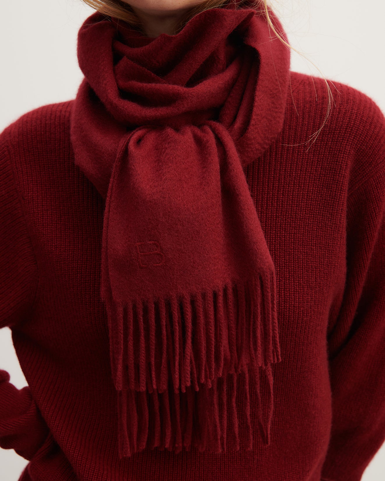 Echarpe classique EB-CARMEN-100% cachemire