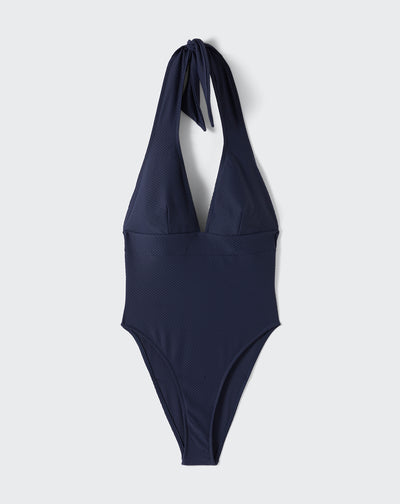 Maillot une pièce Bompard X Anja-MARINE-84% polyamide 16% elasthane