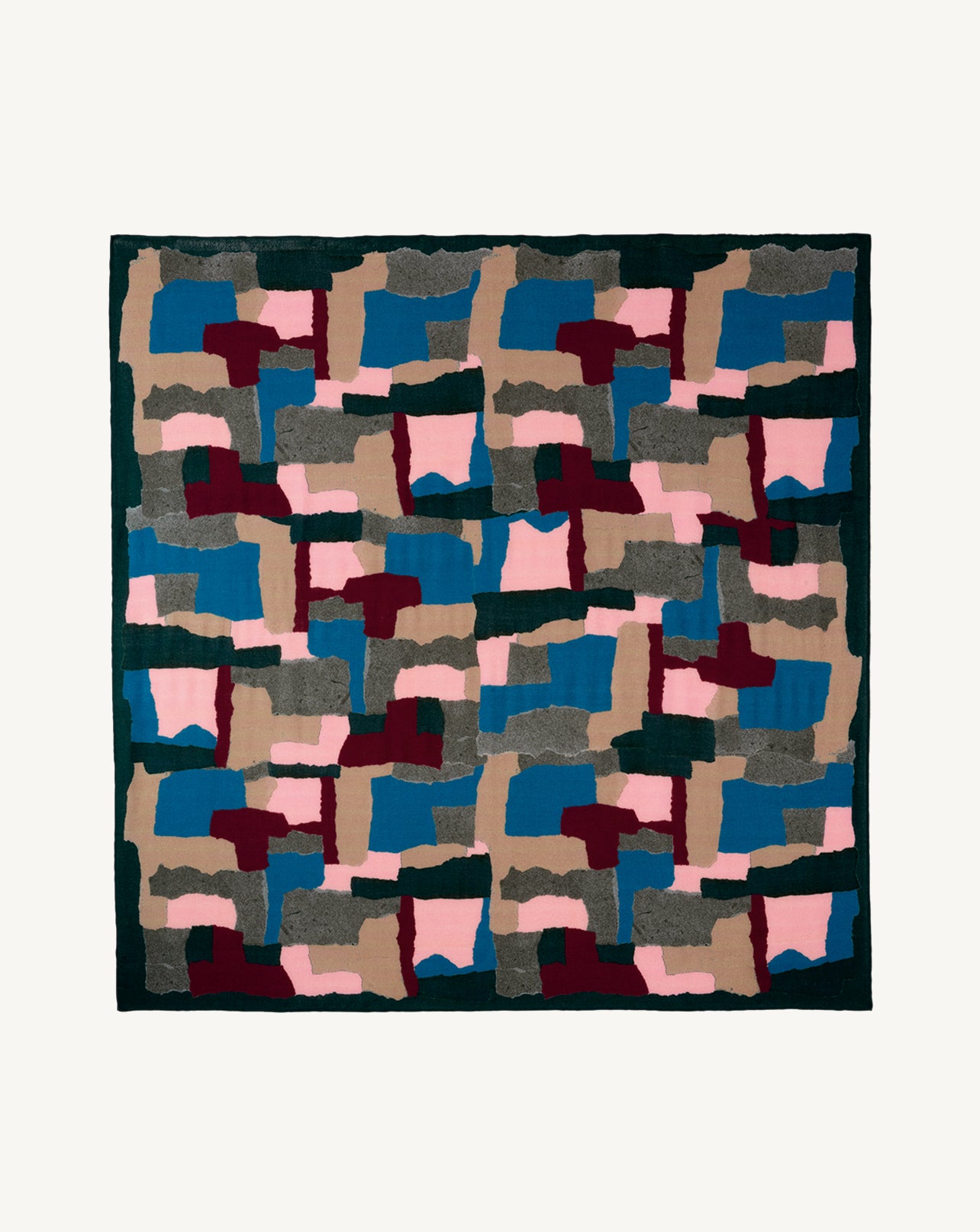 Carré imprimé-NIAGARA-100% cachemire