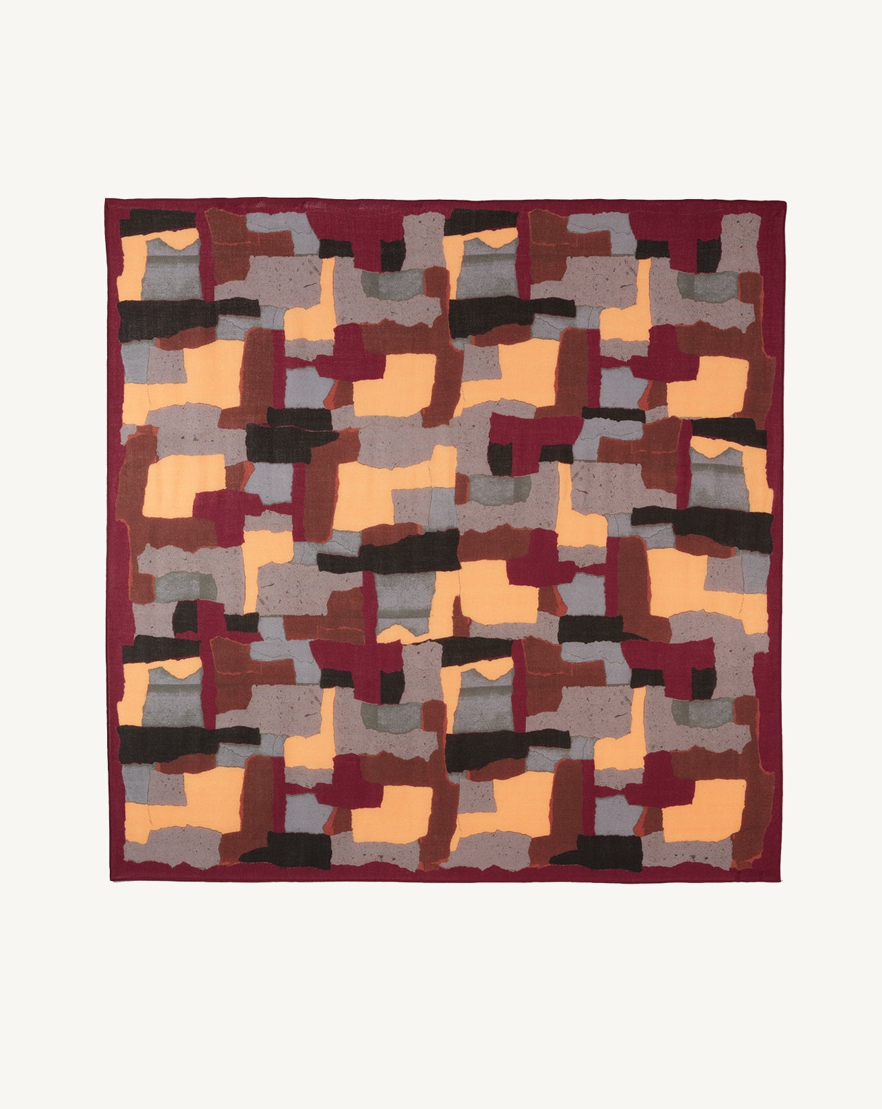 Carré imprimé-CARMEN-100% cachemire