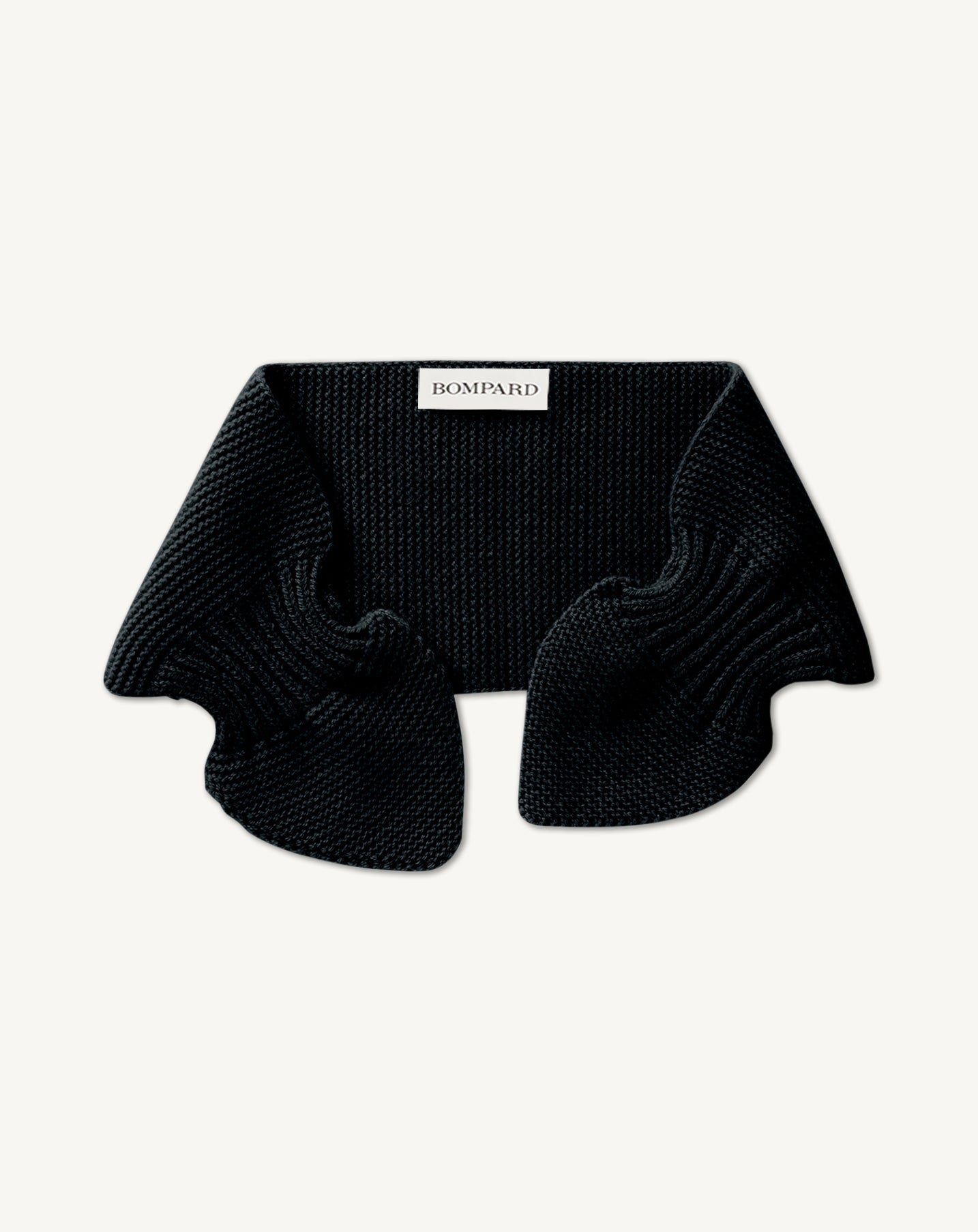 Bandeau années folles-NOIR-100% cachemire