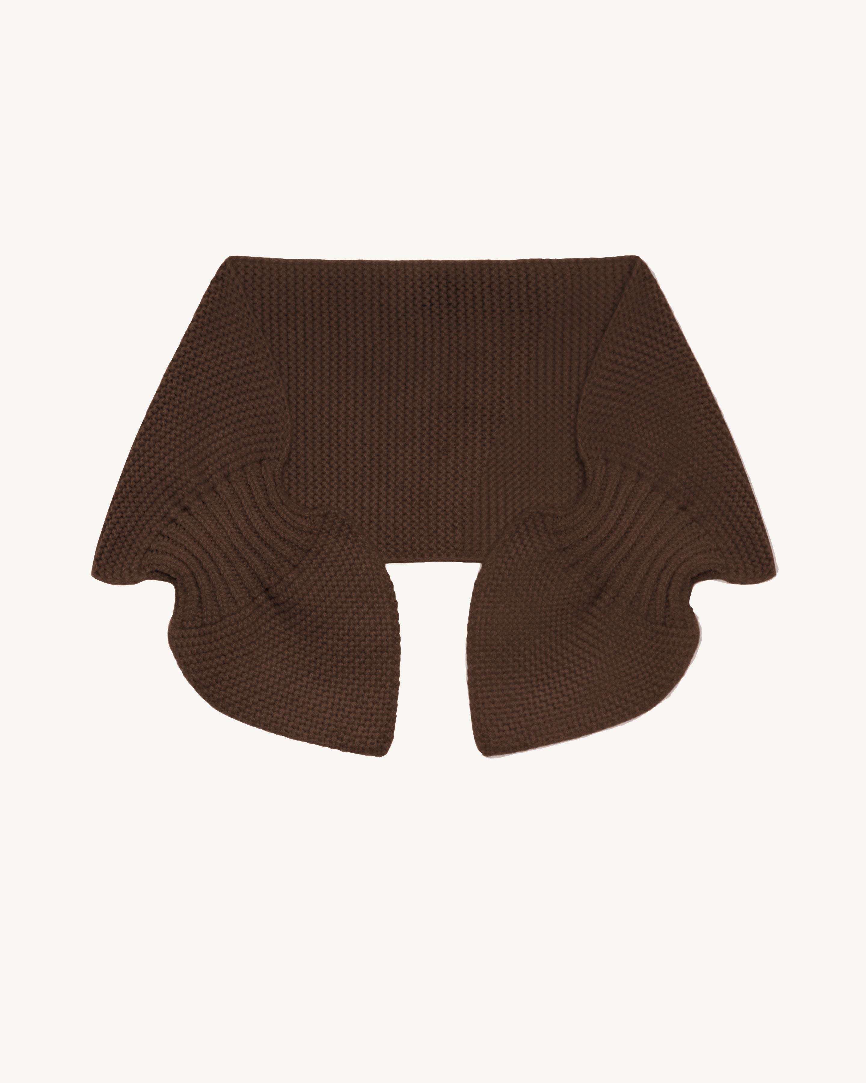 Bandeau années folles-CHOCOLAT-100% cachemire