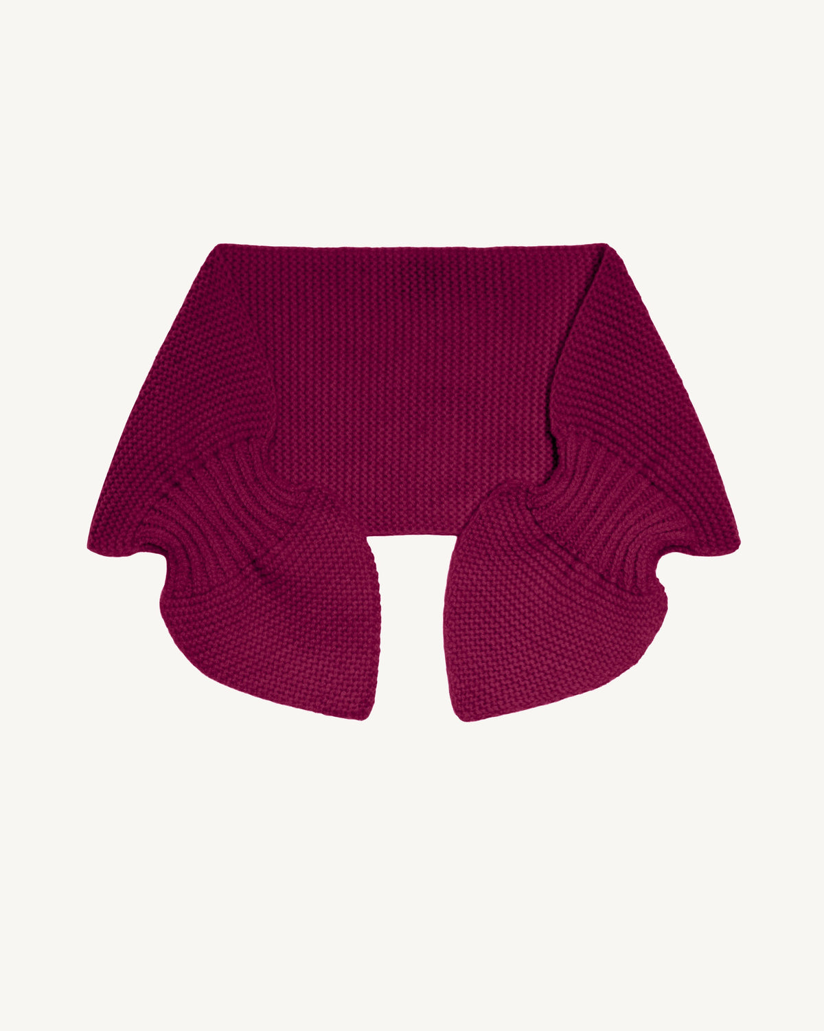 Bandeau années folles-POURPRE-100% cachemire