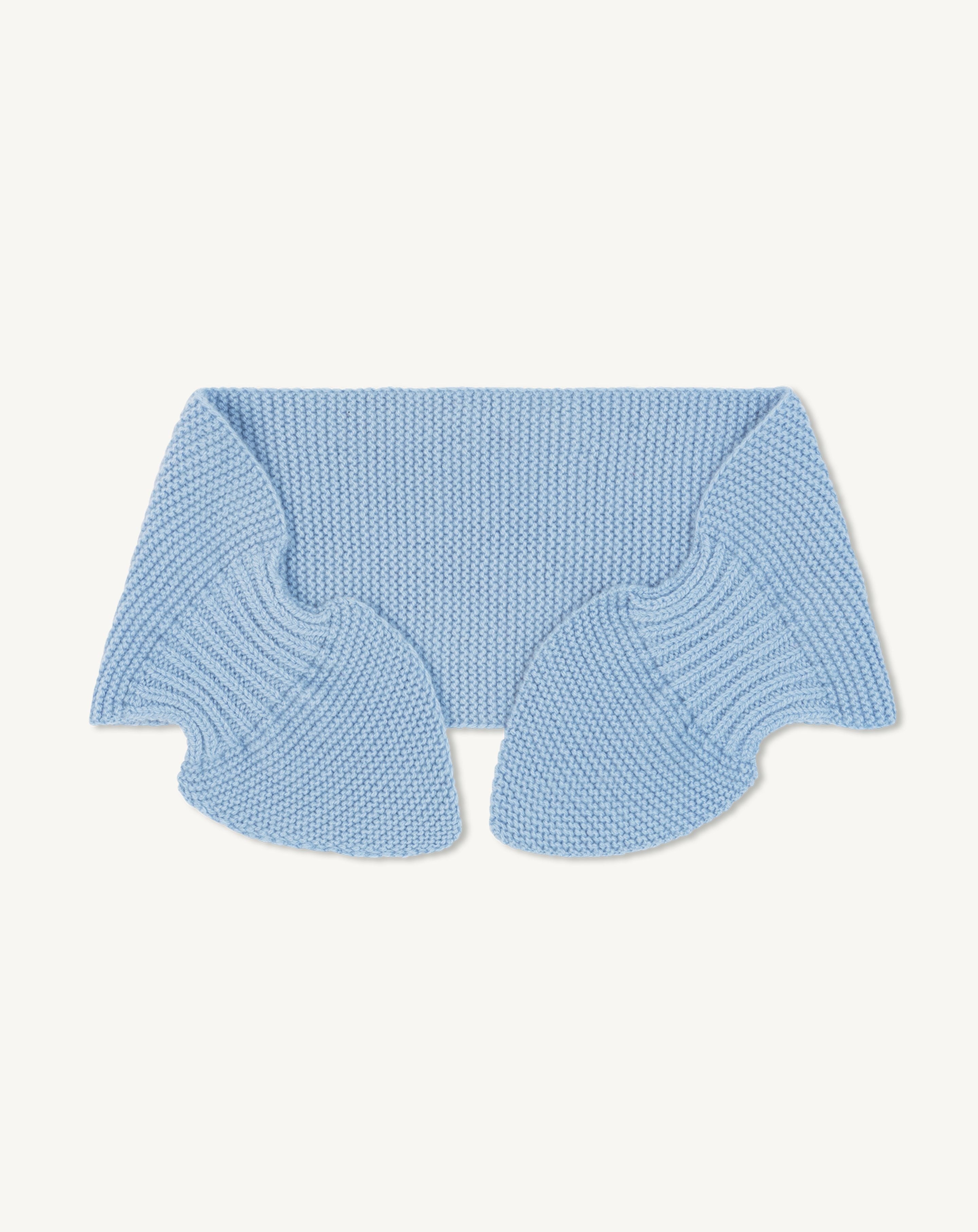 Bandeau années folles-BLEU CONCORDE-100% cachemire