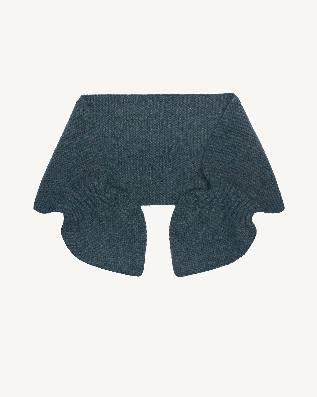 Bandeau années folles-BLEU GRANIT-100% cachemire